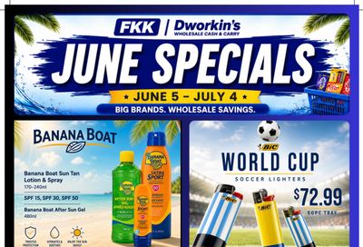 FKK Wholesale Cash & Carry Flyer June 5 to July 4