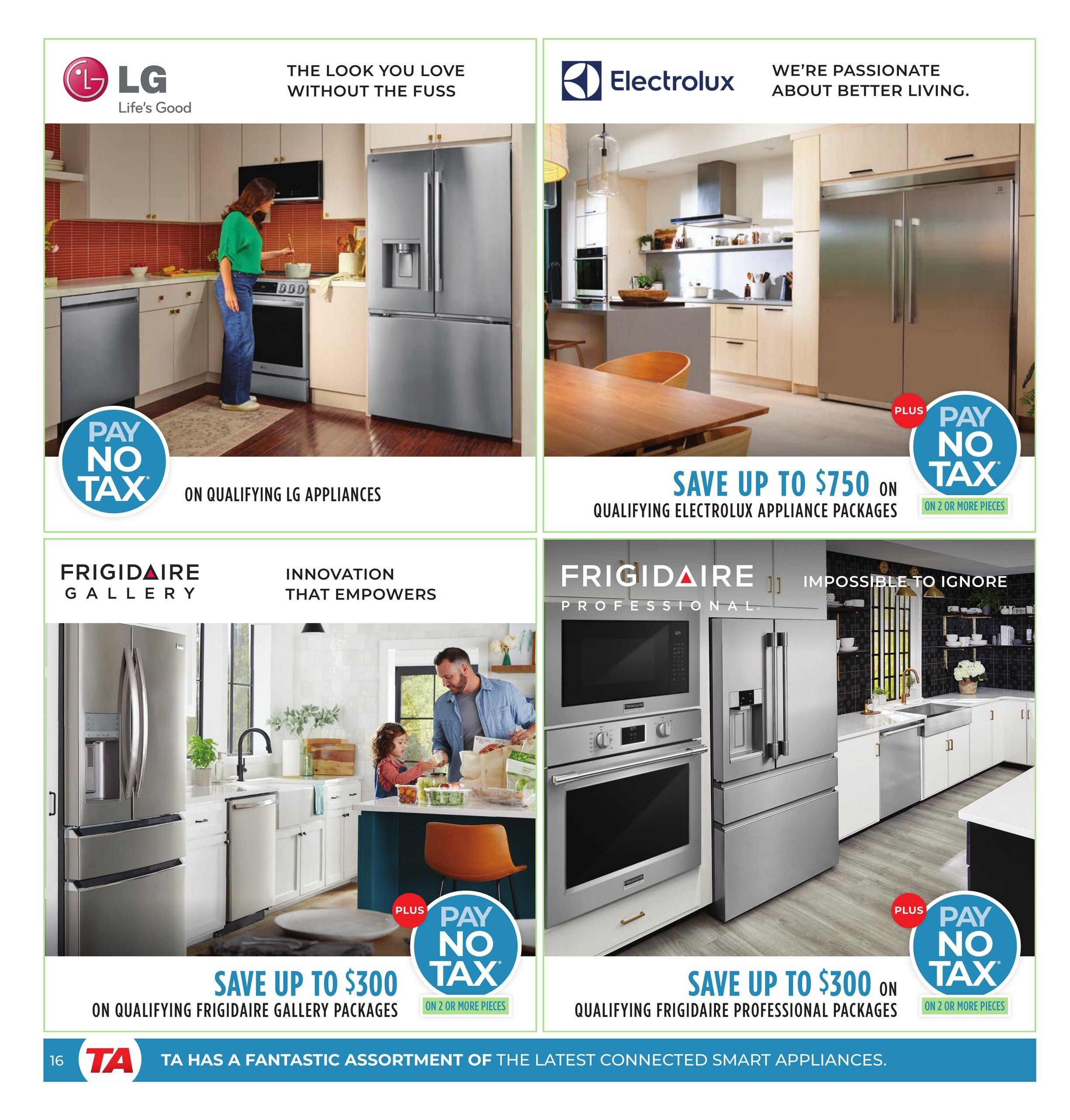 TA Appliances Flyer June 8 to 15