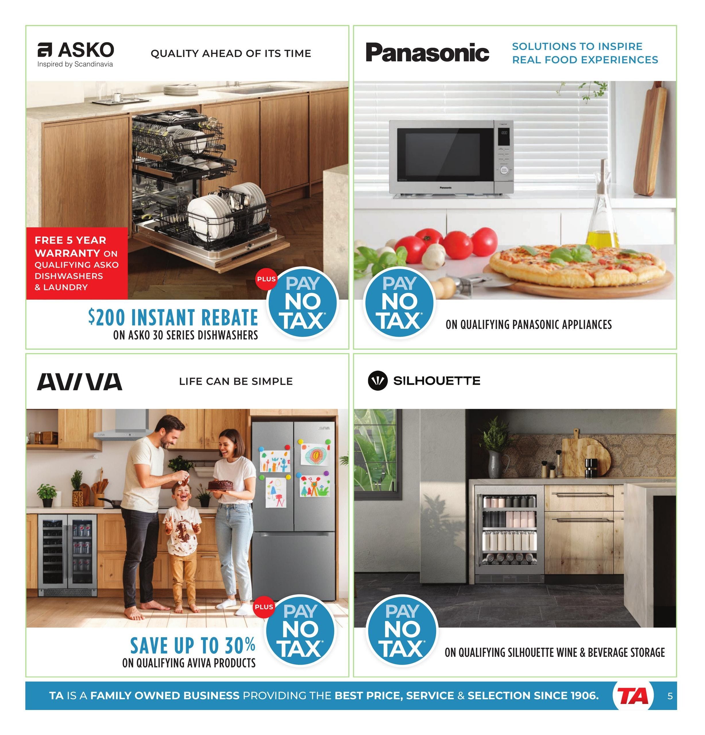 TA Appliances Flyer June 8 to 15