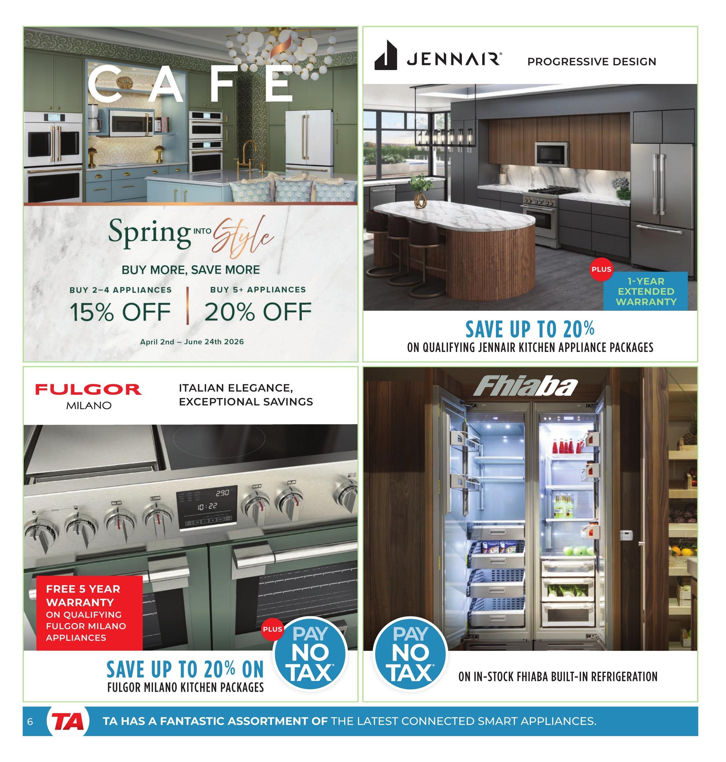 TA Appliances Flyer June 8 to 15