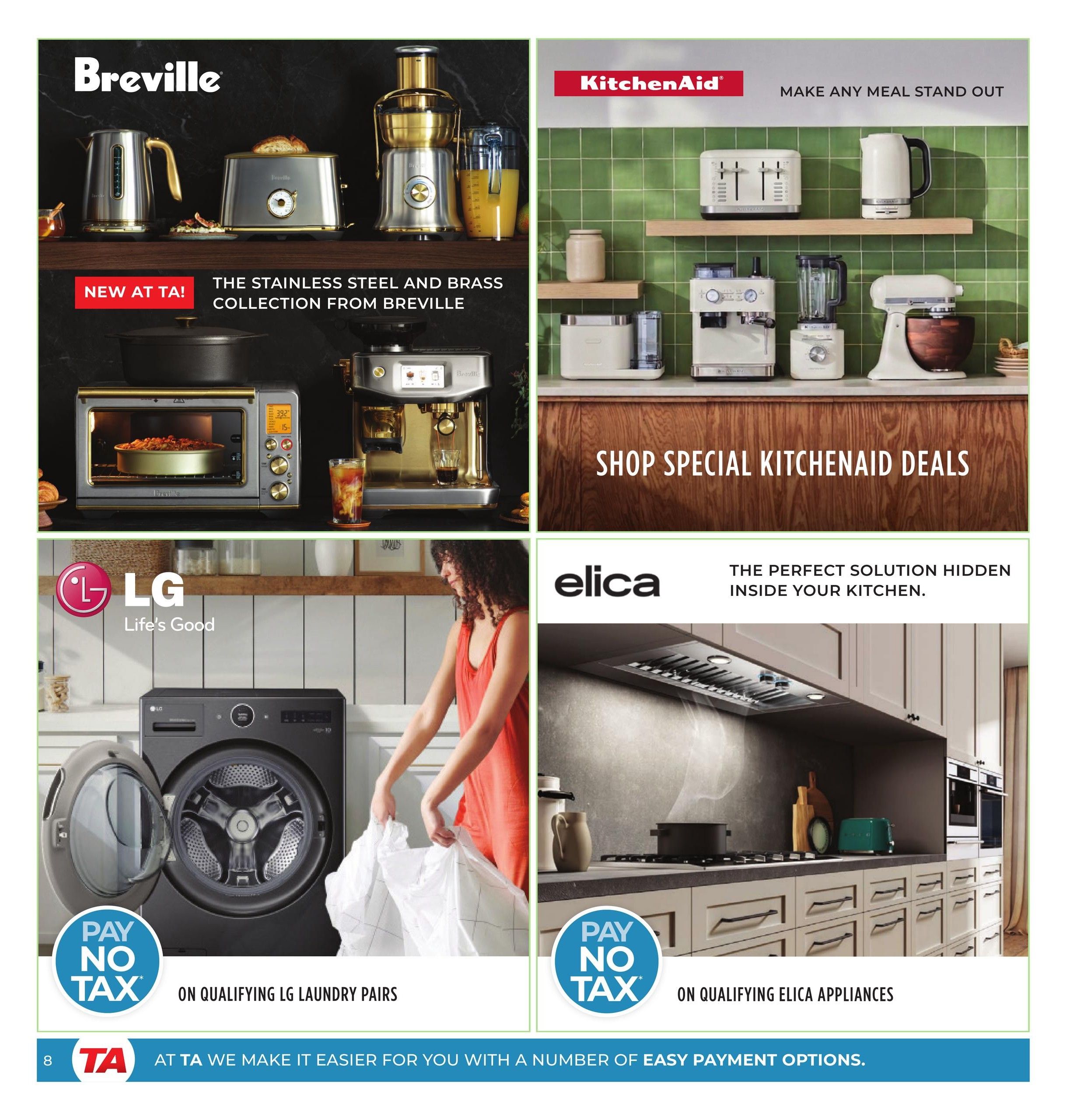TA Appliances Flyer June 8 to 15
