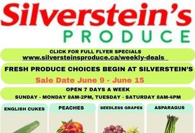 Silverstein's Produce Flyer June 9 to 15