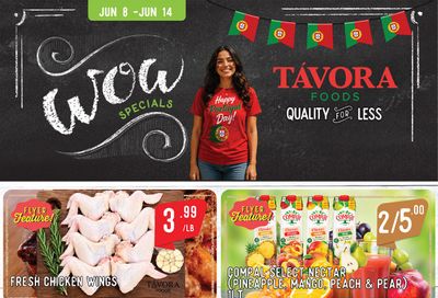 Tavora Foods Flyer June 8 to 14