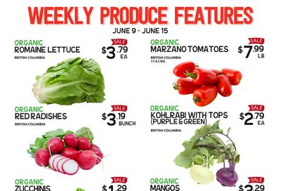 Pomme Natural Market Weekly Produce Flyer June 9 to 15