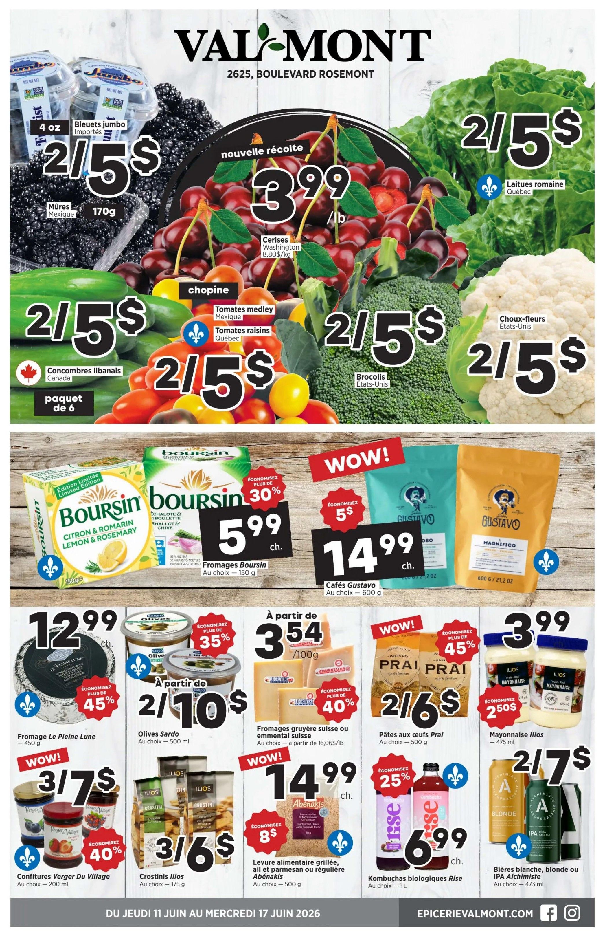 Val-Mont Flyer June 11 to 17