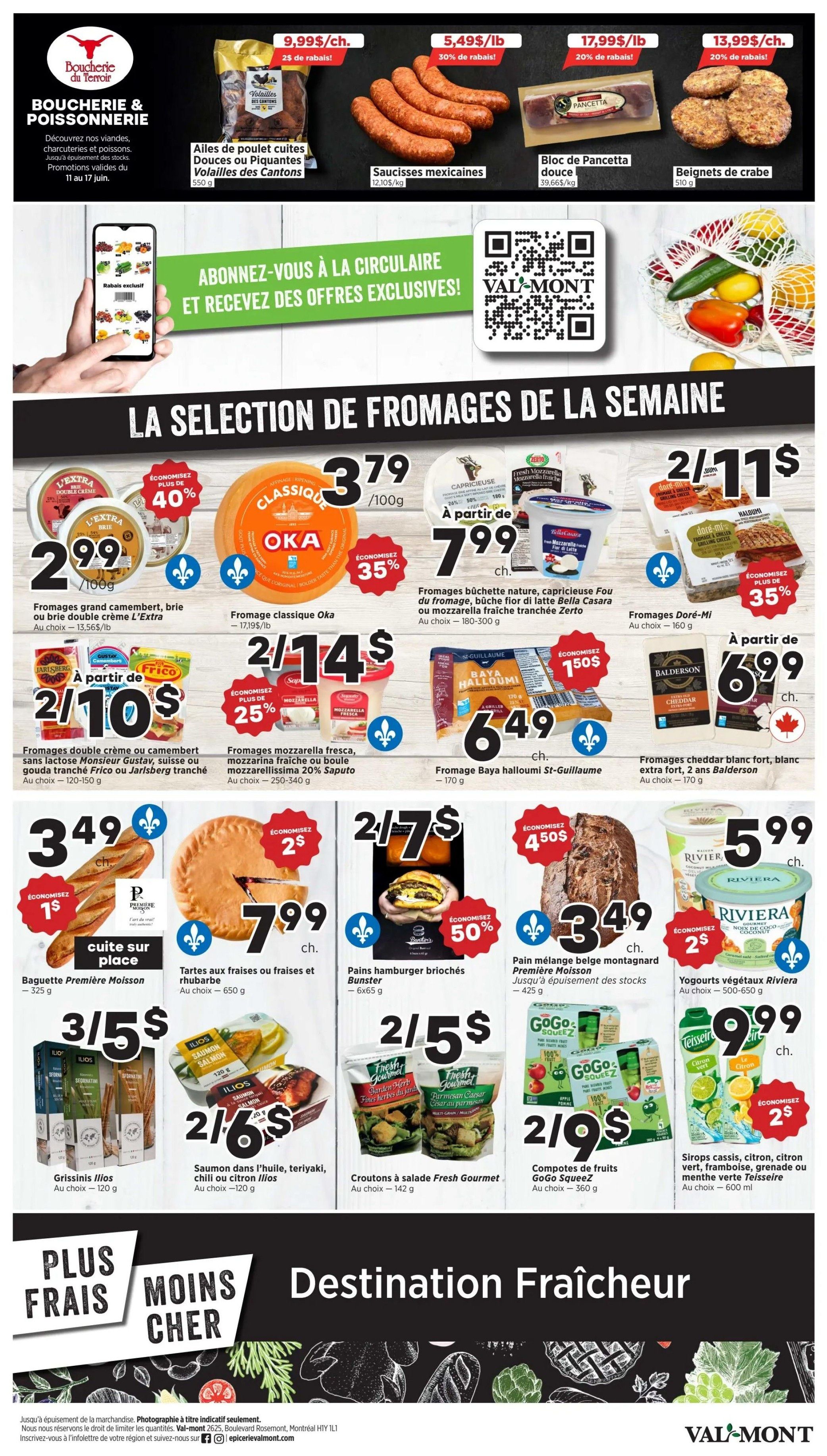 Val-Mont Flyer June 11 to 17