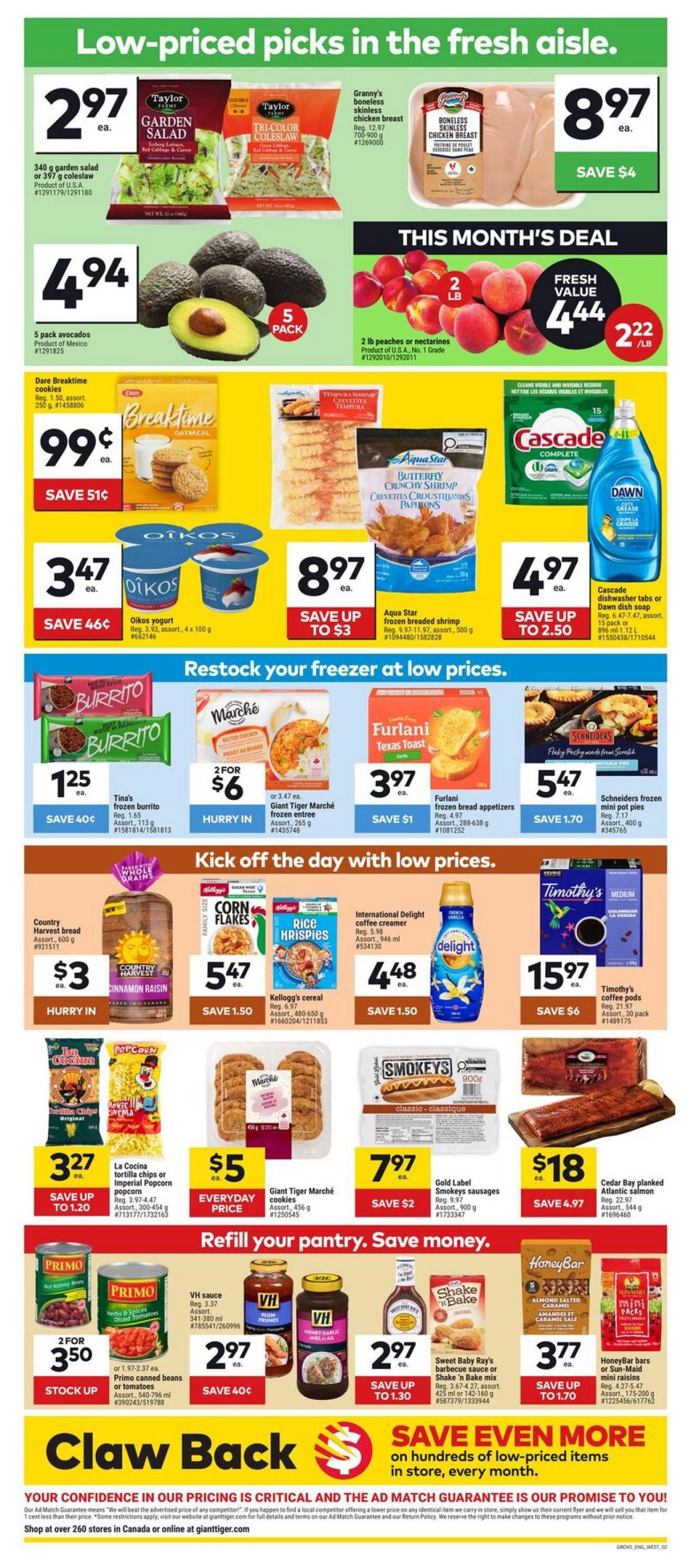Giant Tiger (West) Flyer June 10 to 16