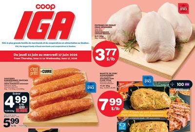 Coop IGA (QC) Flyer June 11 to 17