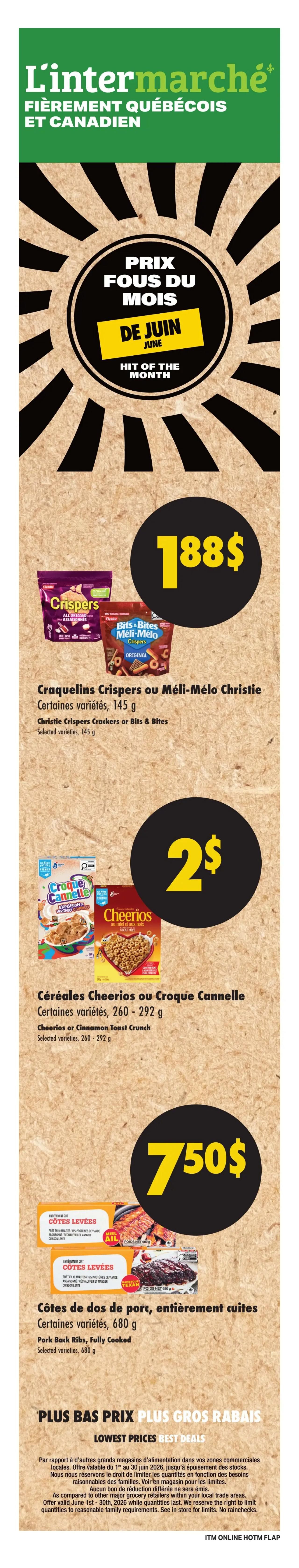 L'inter Marche Flyer June 11 to 17