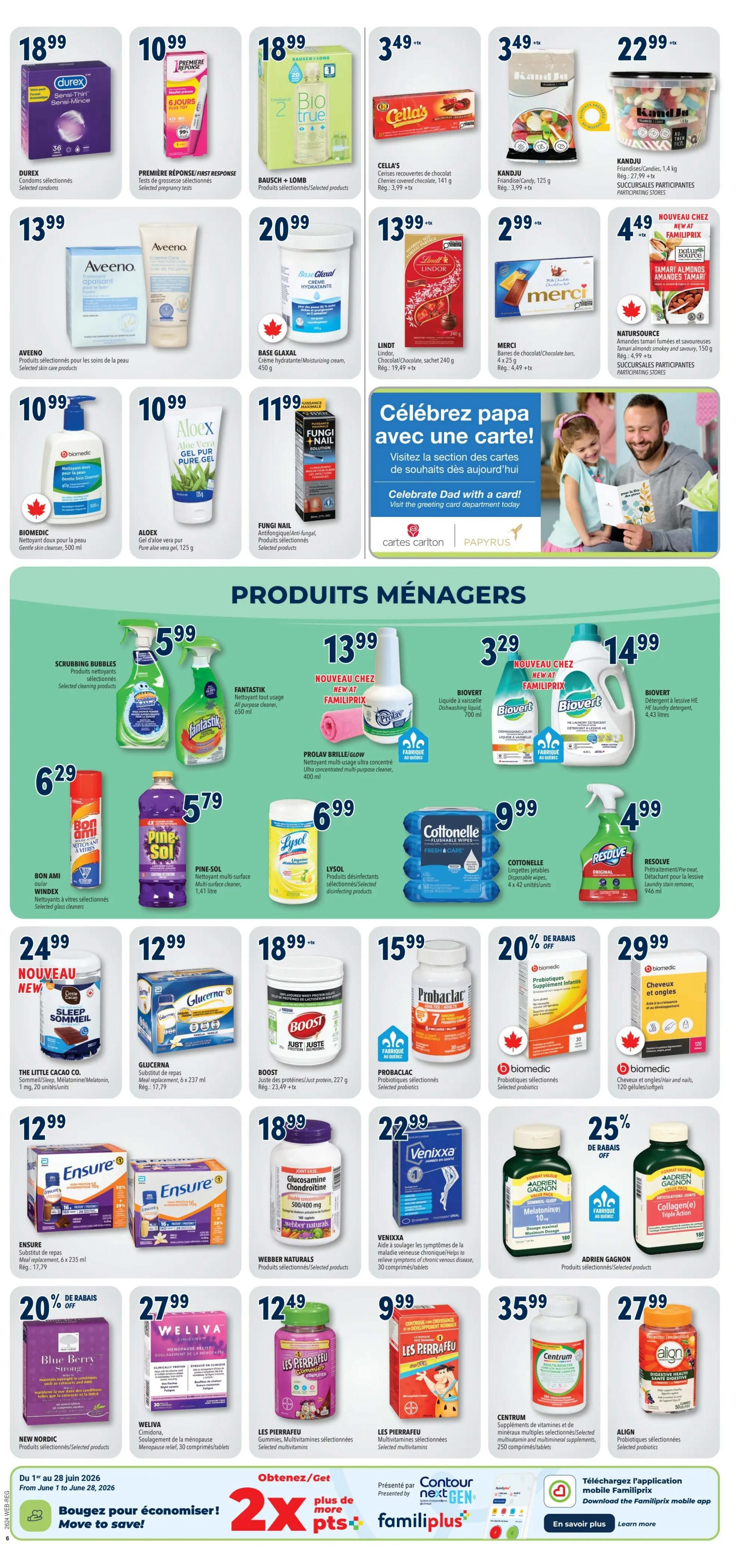 Familiprix Flyer June 11 to 17