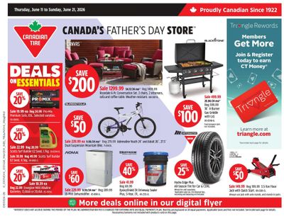 Canadian Tire (Atlantic) Flyer June 11 to 21