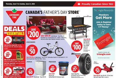 Canadian Tire (Atlantic) Flyer June 11 to 21