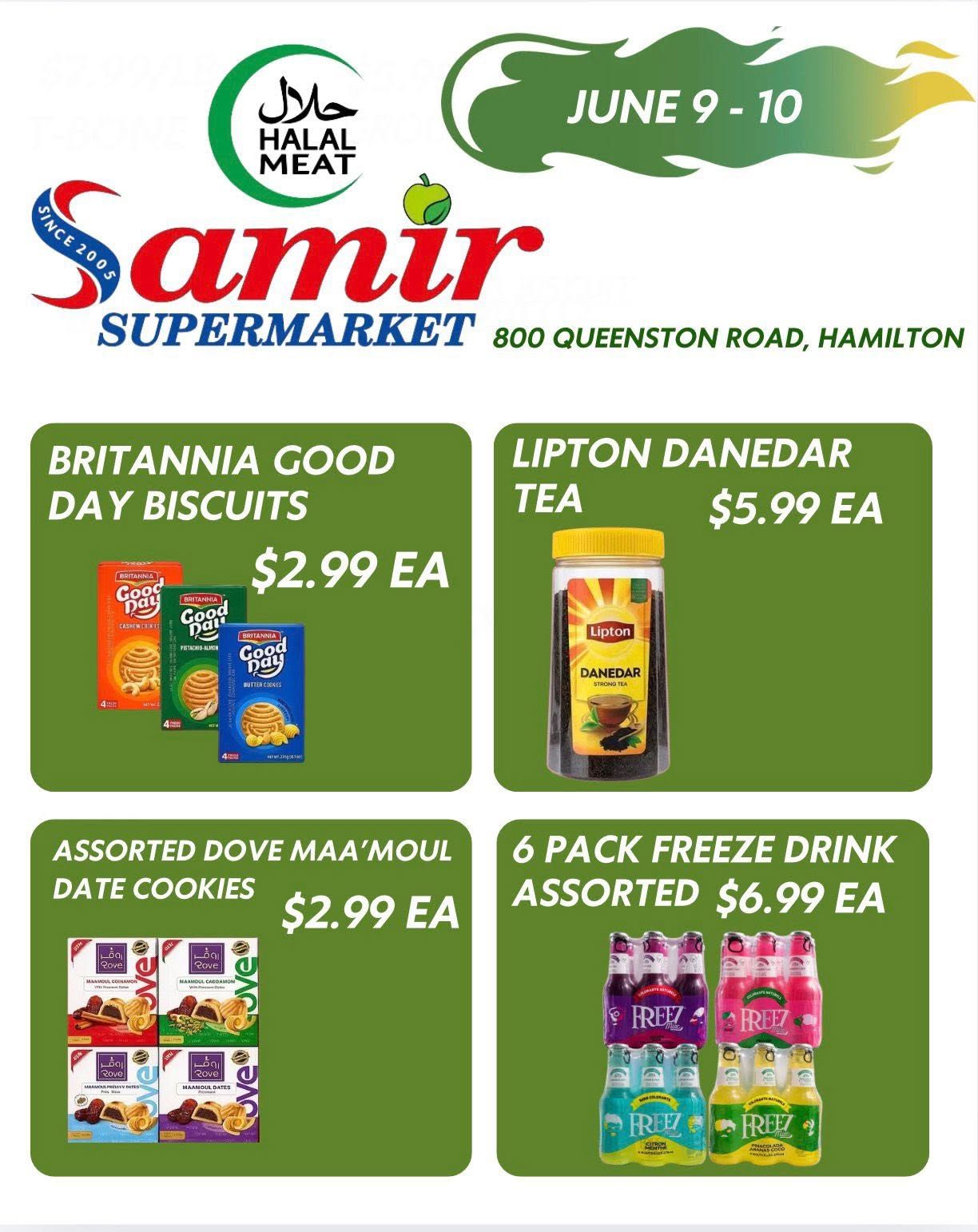 Samir Supermarket (Hamilton) Flyer June 9 and 10