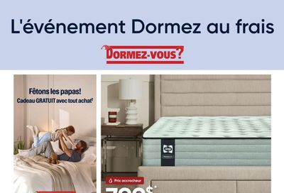 Dormez-vous Flyer June 10 to 23