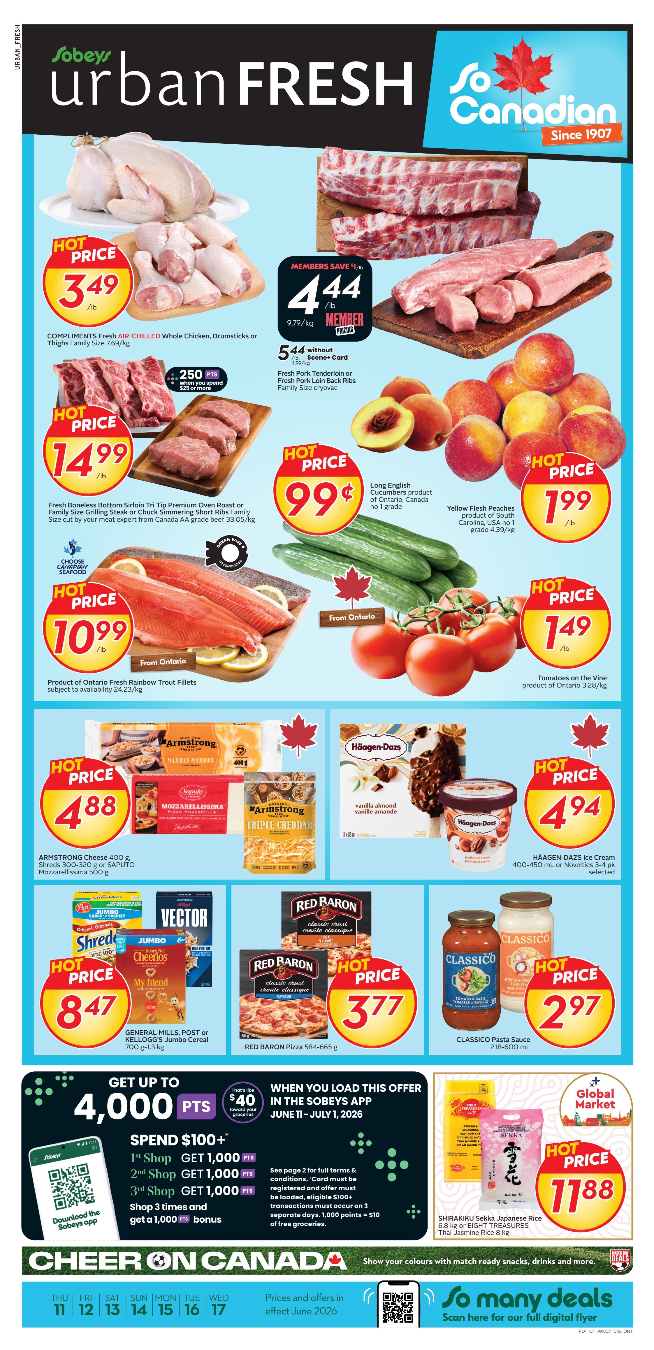 Sobeys Urban Fresh Flyer June 11 to 17
