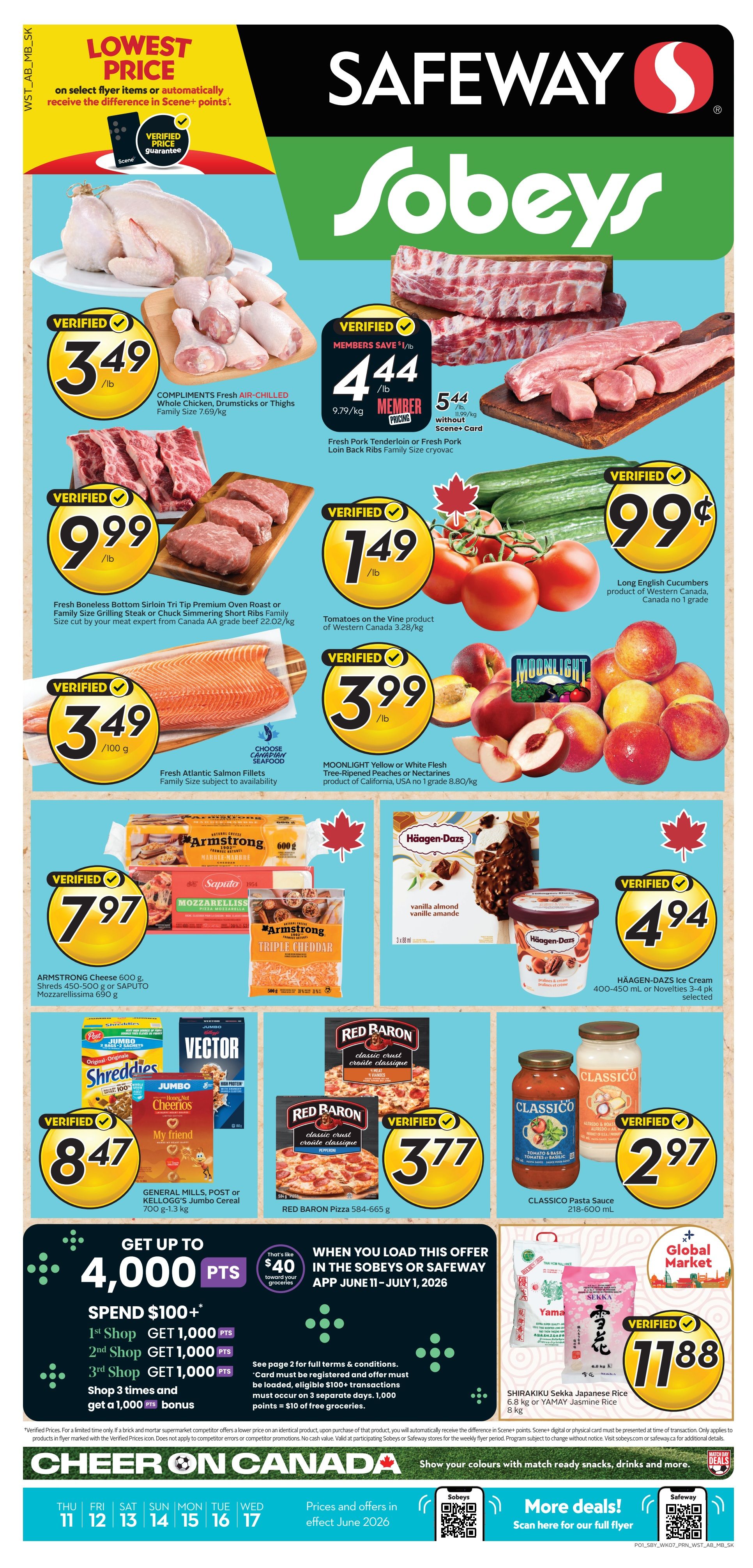 Sobeys/Safeway (SK & MB) Flyer June 11 to 17