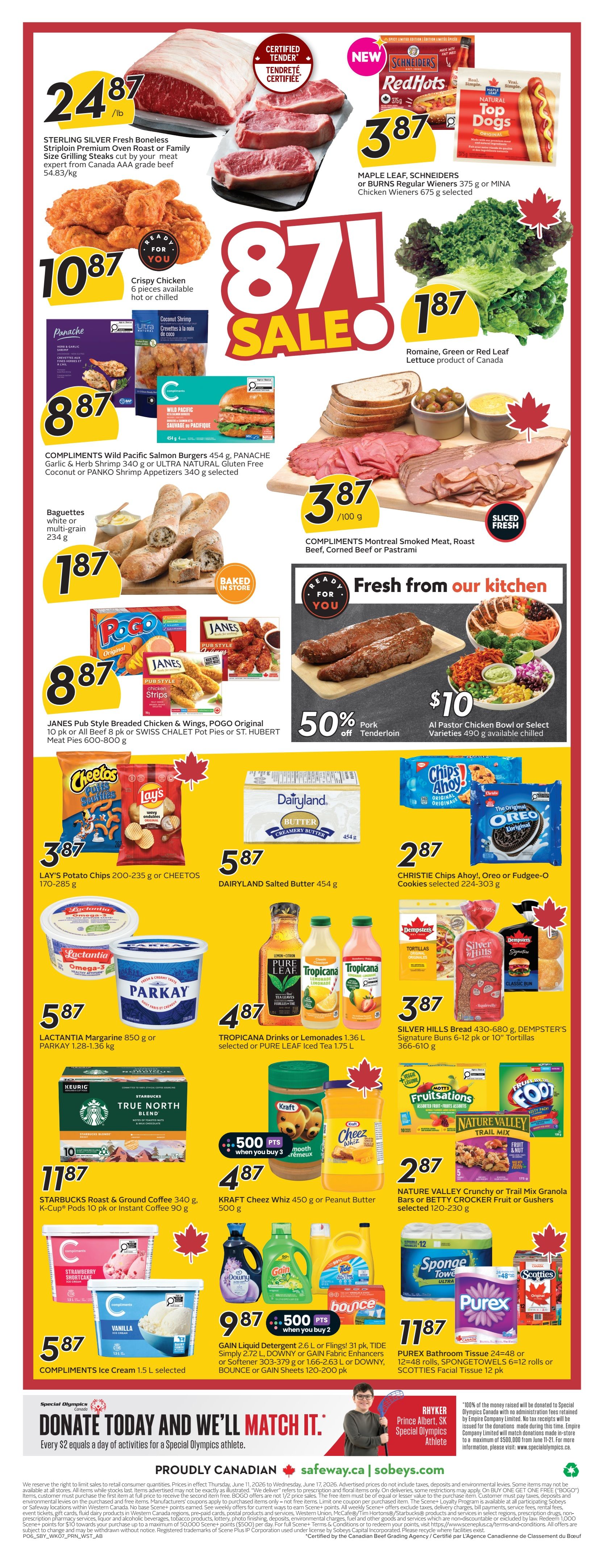 Sobeys/Safeway (AB) Flyer June 11 to 17