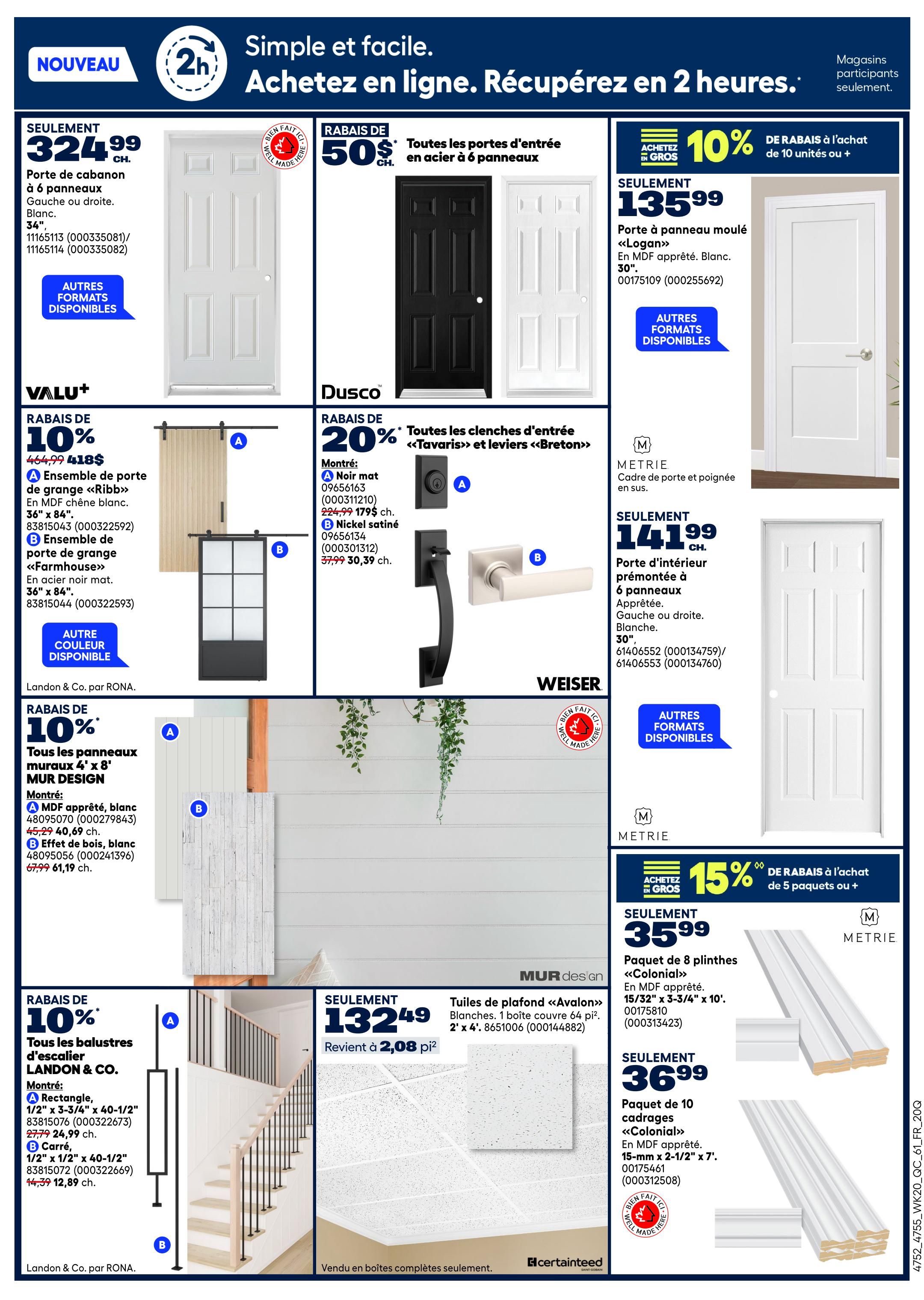 Rona & Rona+ (QC) Flyer June 11 to 17