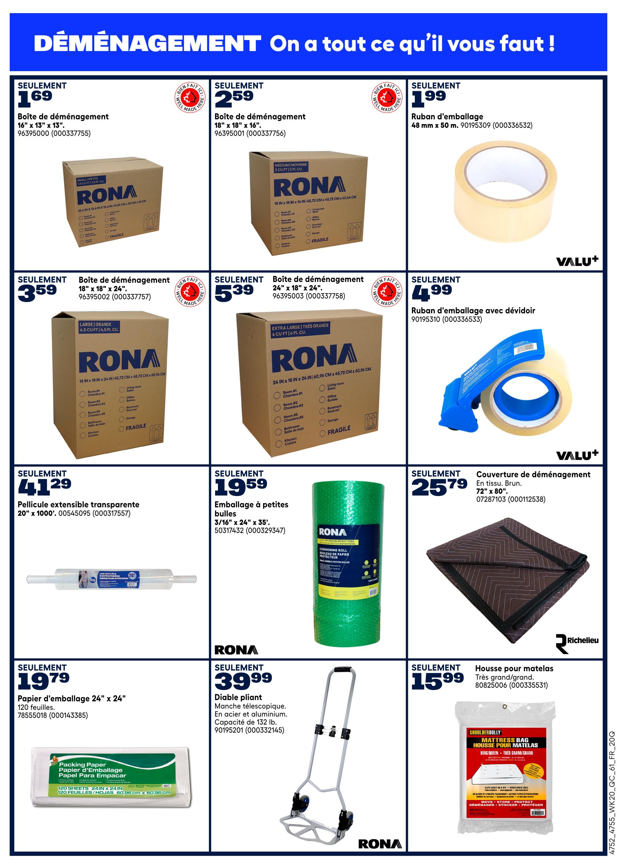 Rona & Rona+ (QC) Flyer June 11 to 17