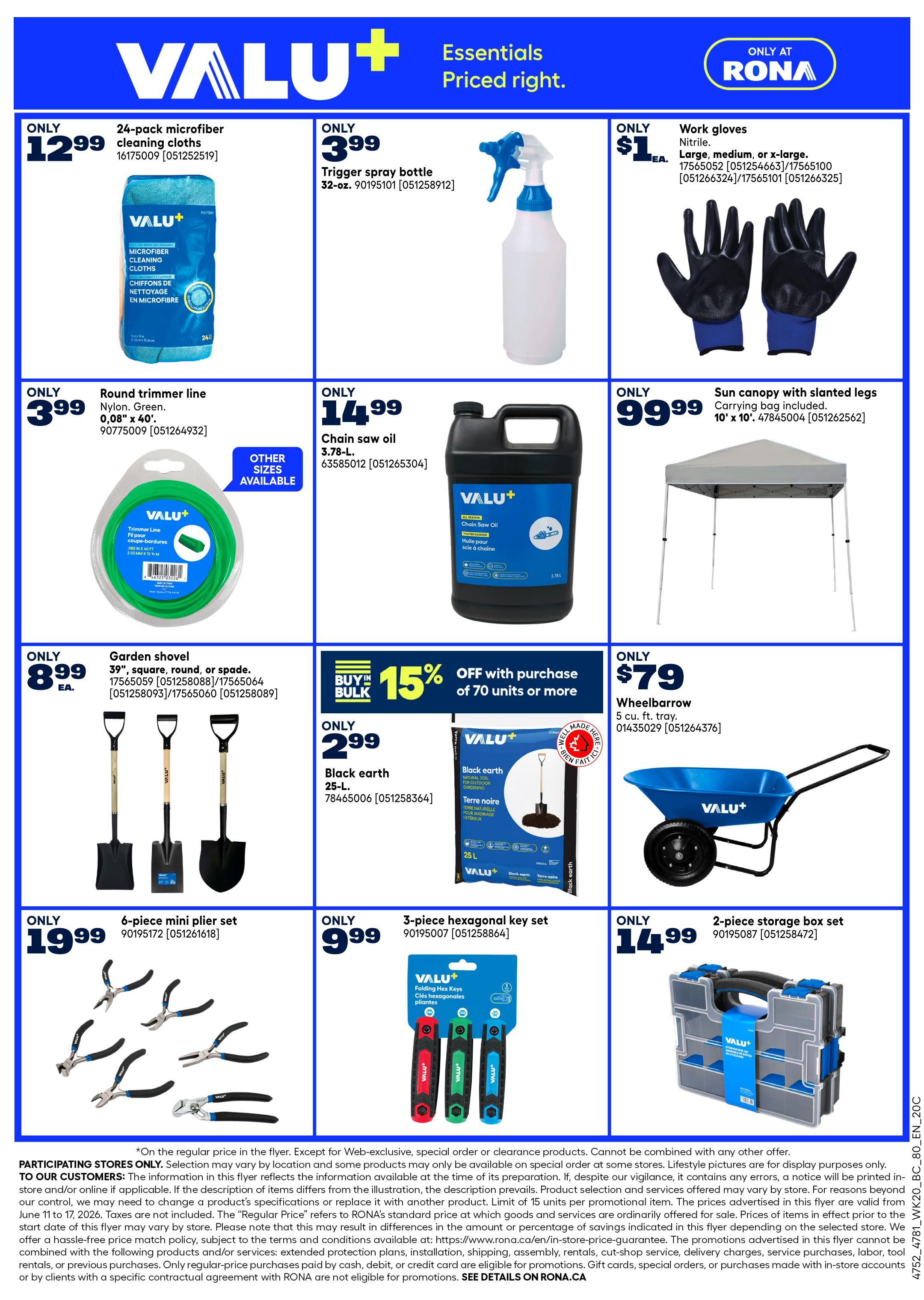 Rona & Rona+ (BC) Flyer June 11 to 17