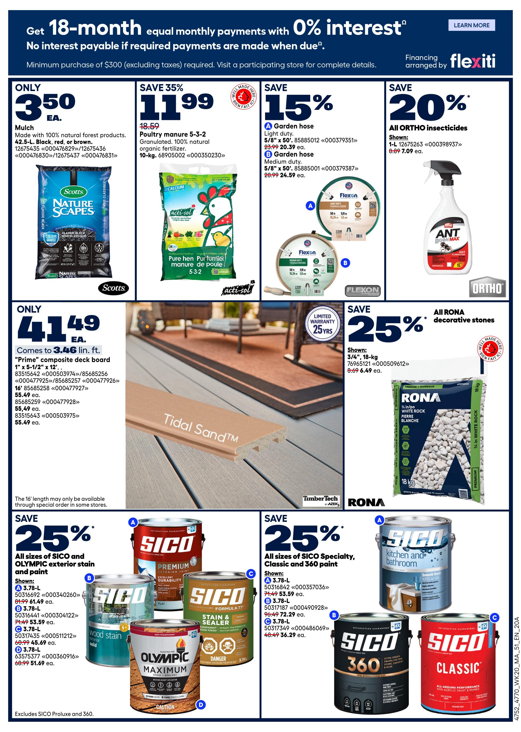 Rona & Rona+ (Atlantic) Flyer June 11 to 17