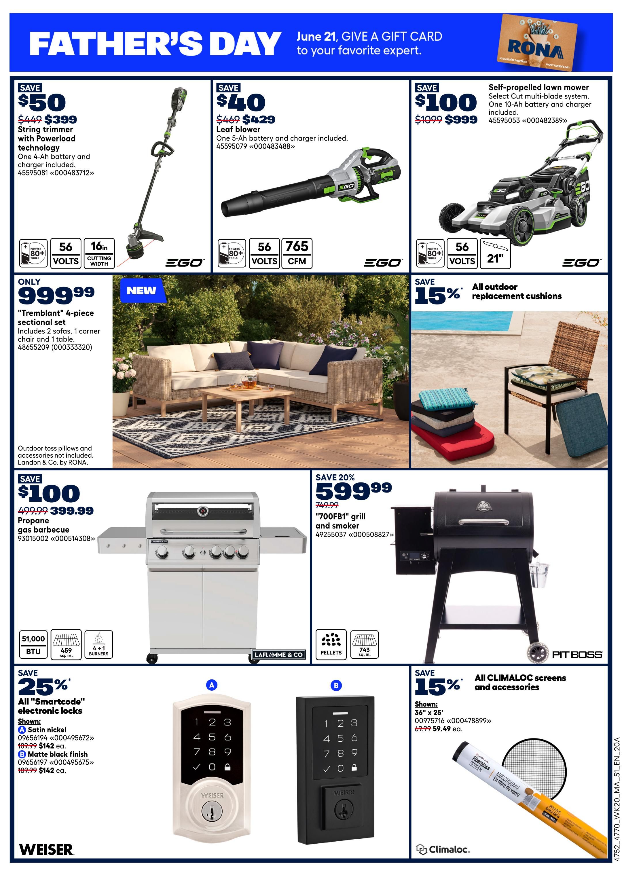 Rona & Rona+ (Atlantic) Flyer June 11 to 17