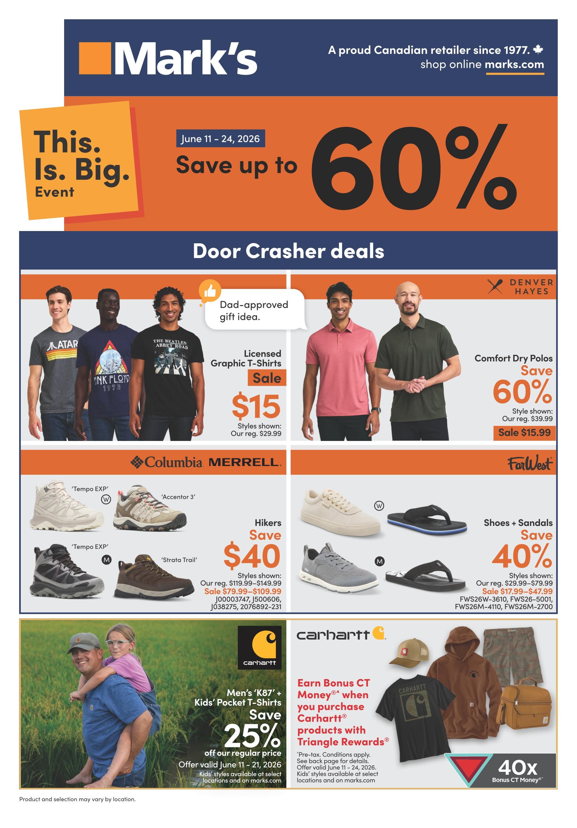Mark's Flyer June 11 to 24