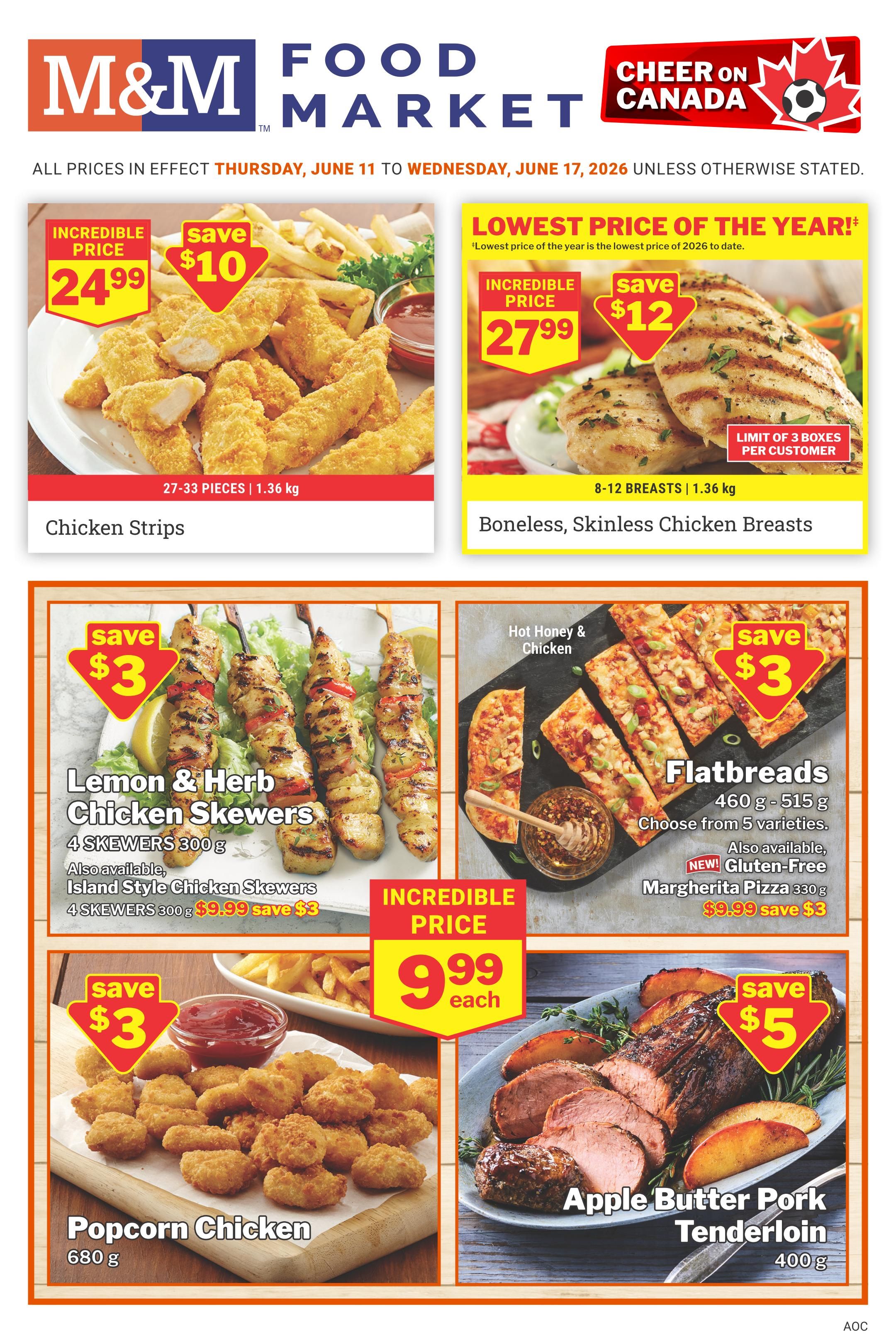 M&M Food Market (Atlantic, ON & West) Flyer June 11 to 17