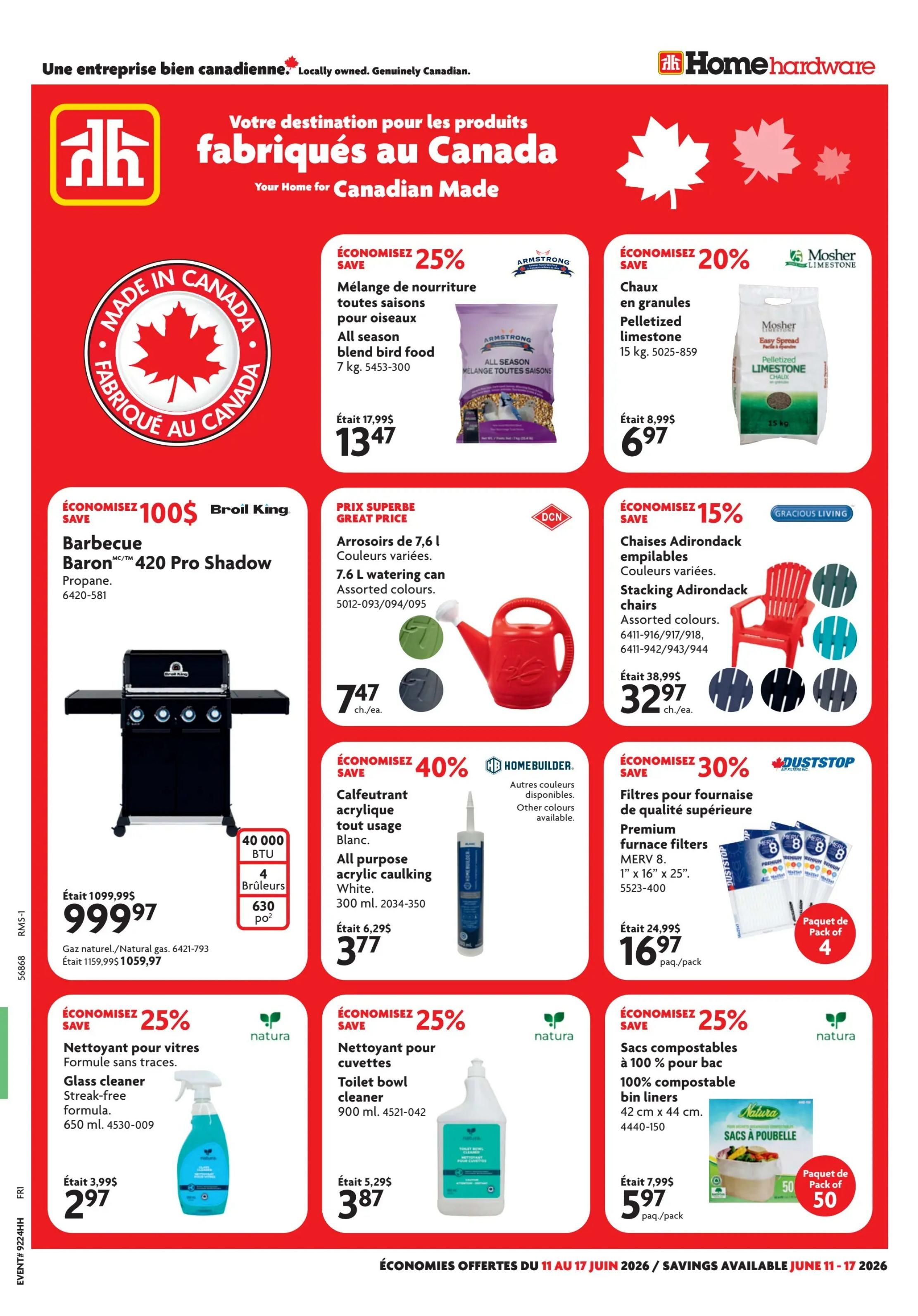 Home Hardware (QC) Flyer June 11 to 17