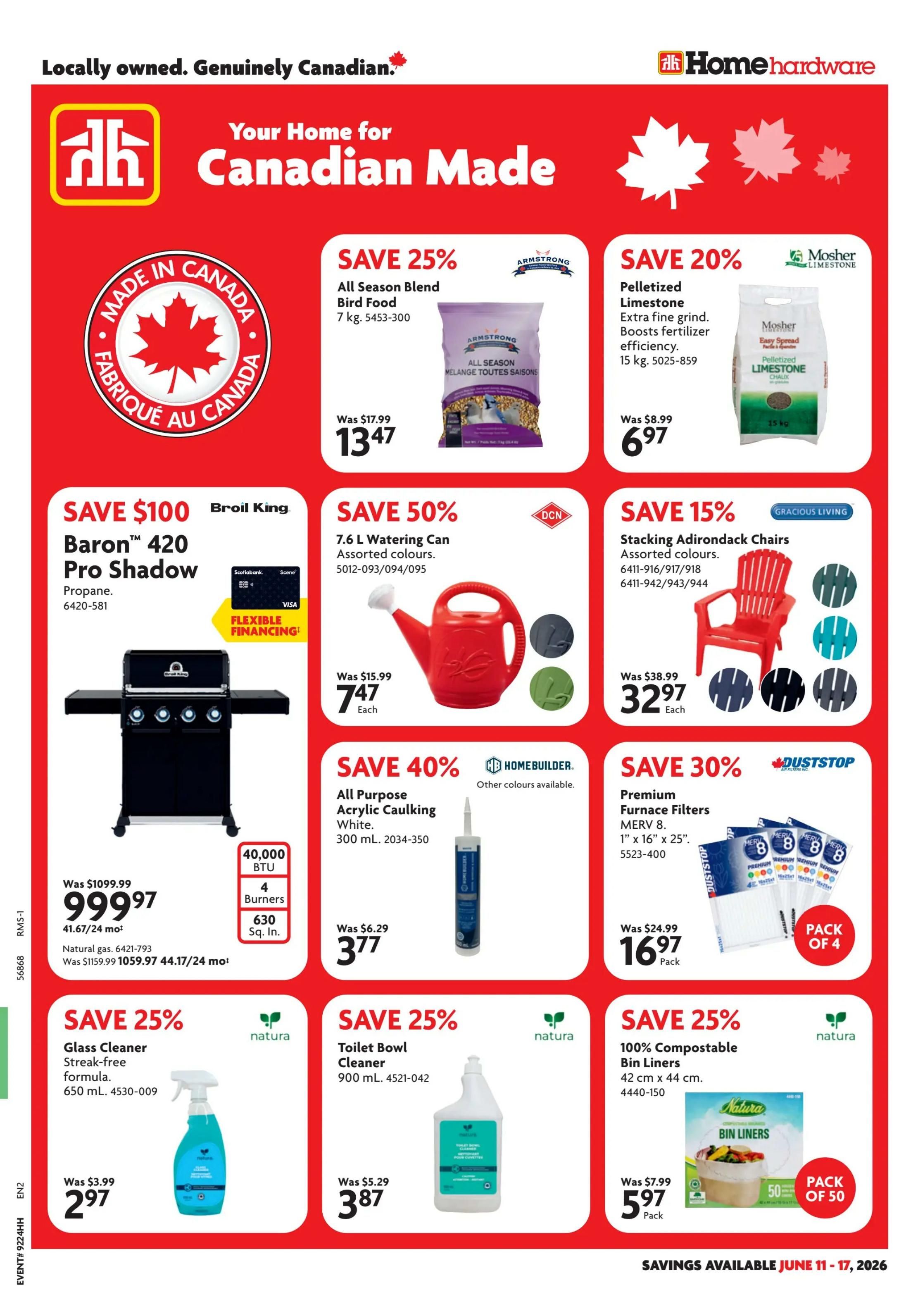 Home Hardware (Atlantic) Flyer June 11 to 17