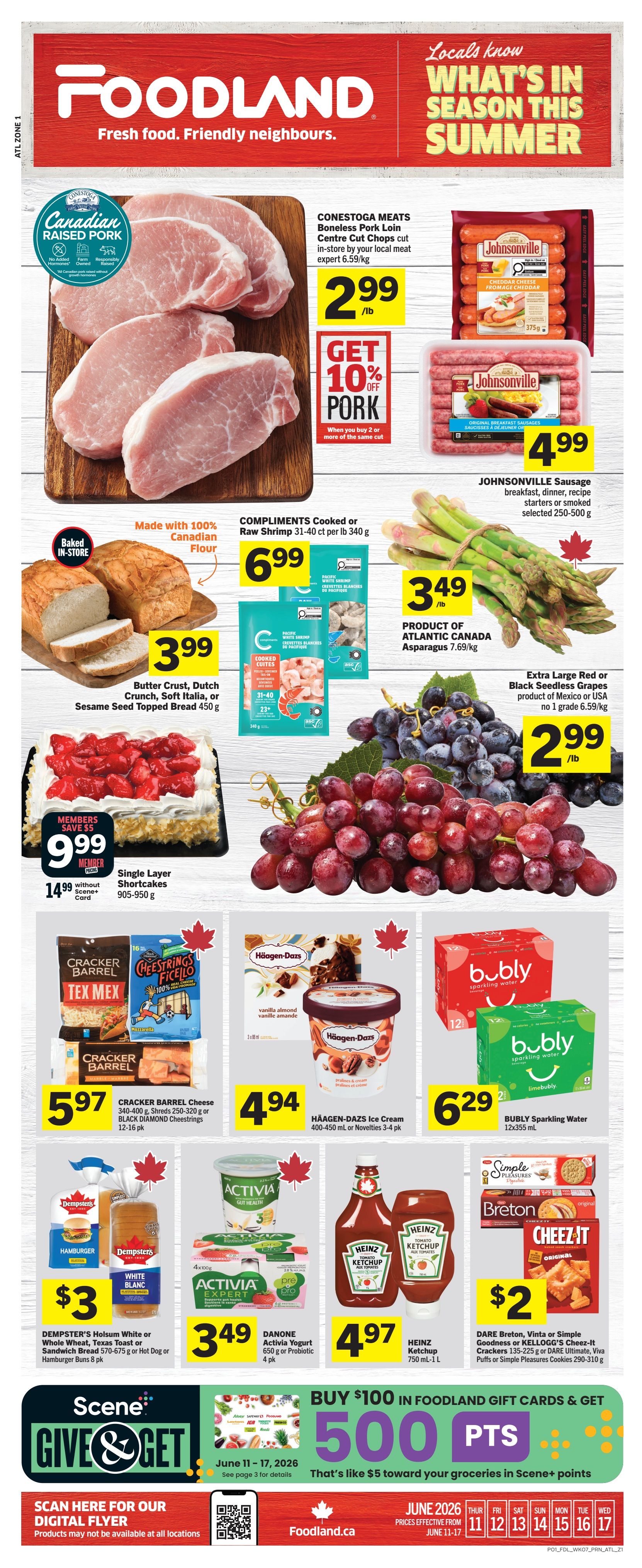 Foodland (Atlantic) Flyer June 11 to 17