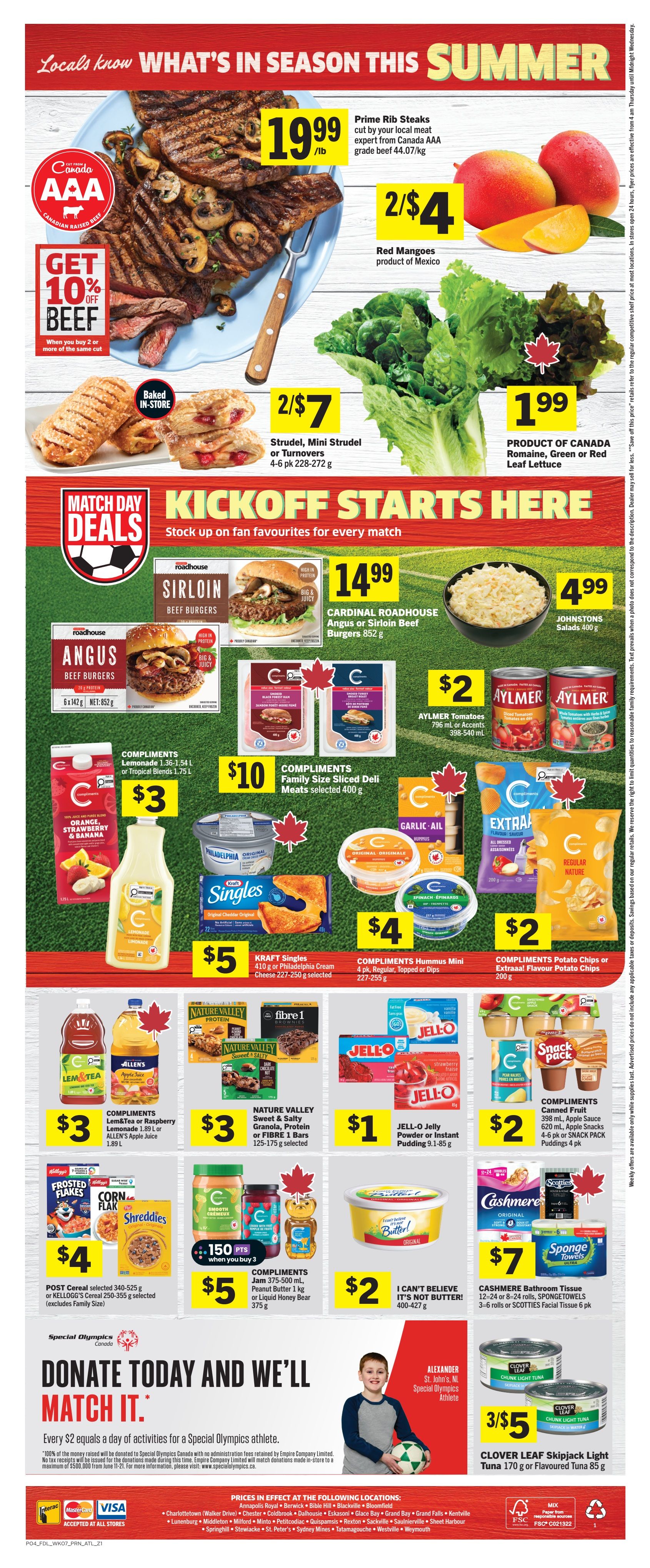 Foodland (Atlantic) Flyer June 11 to 17