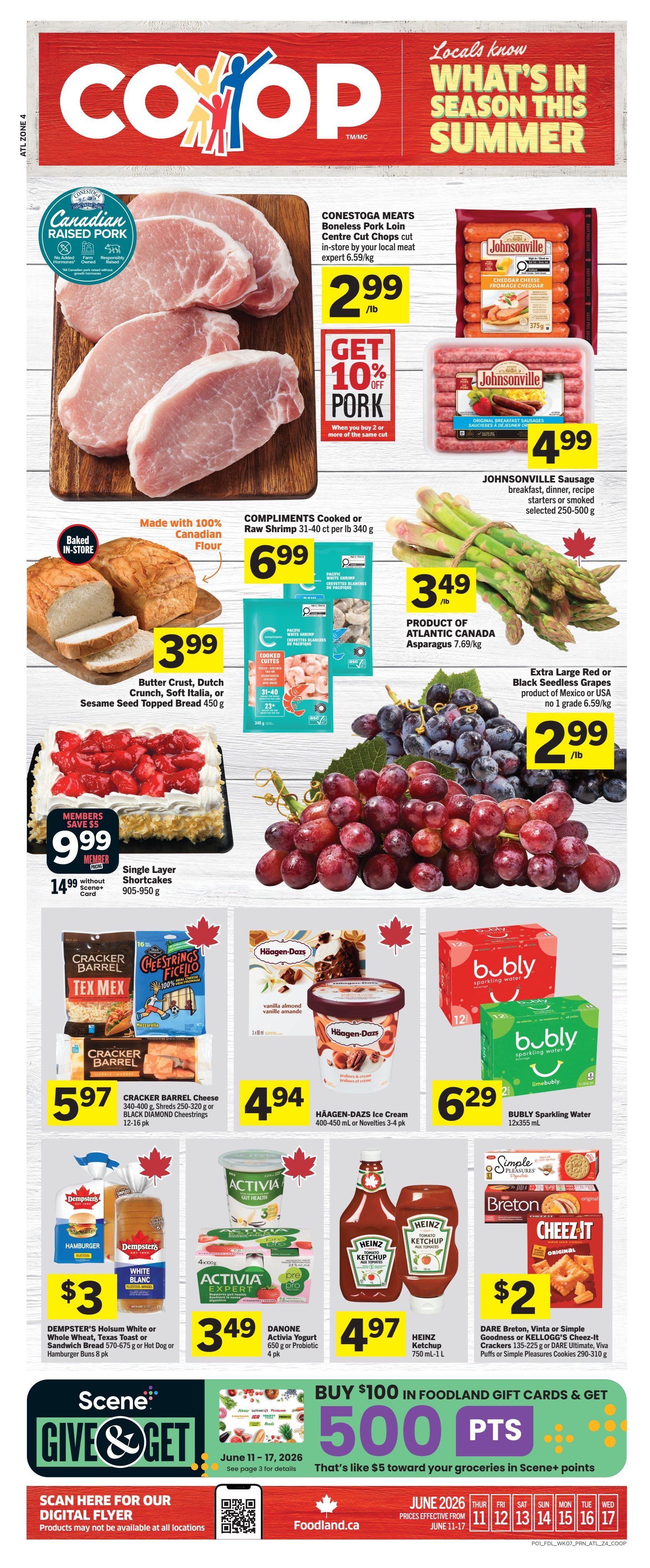Foodland Co-op Flyer June 11 to 17