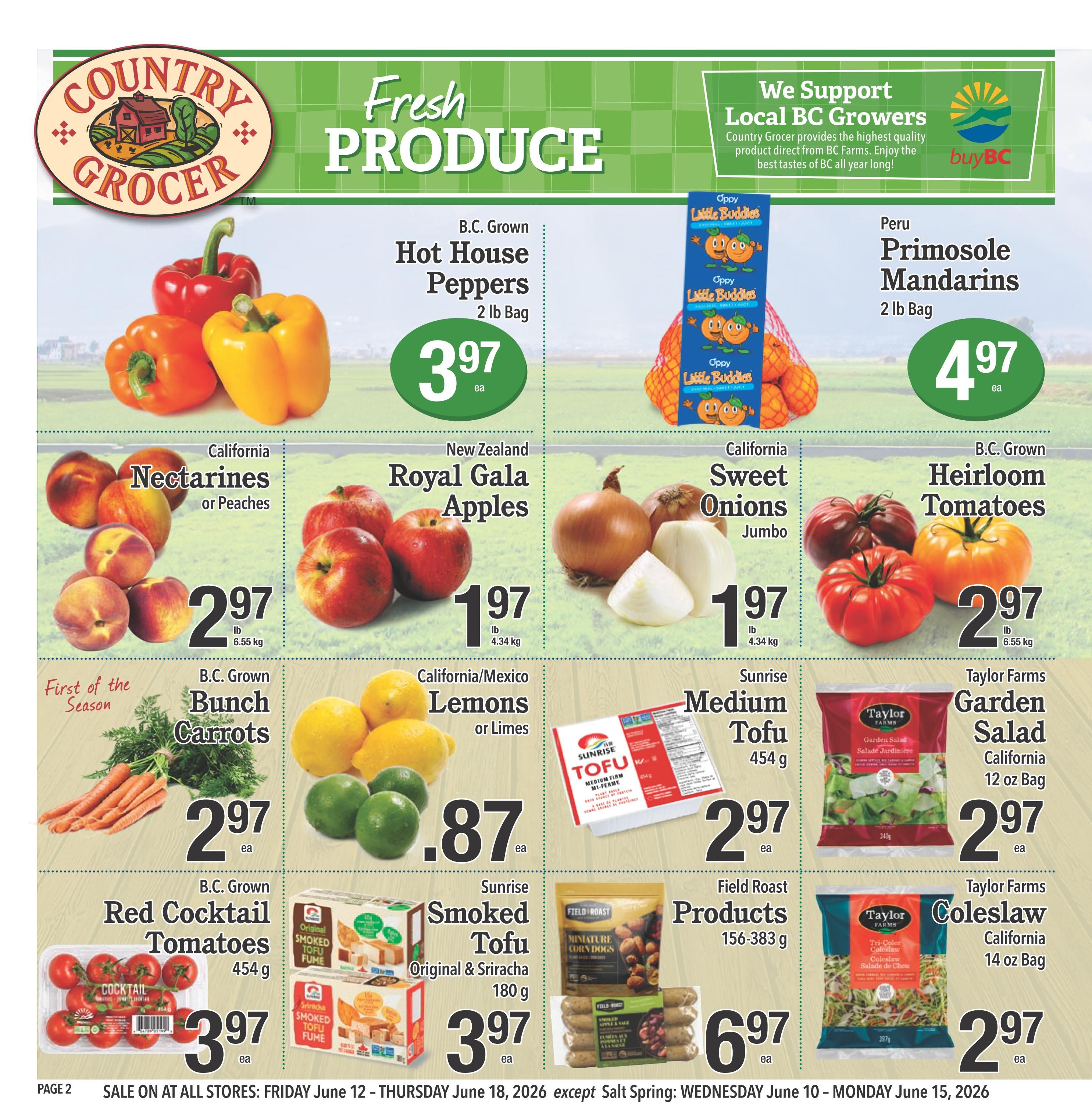 Country Grocer Flyer June 12 to 18