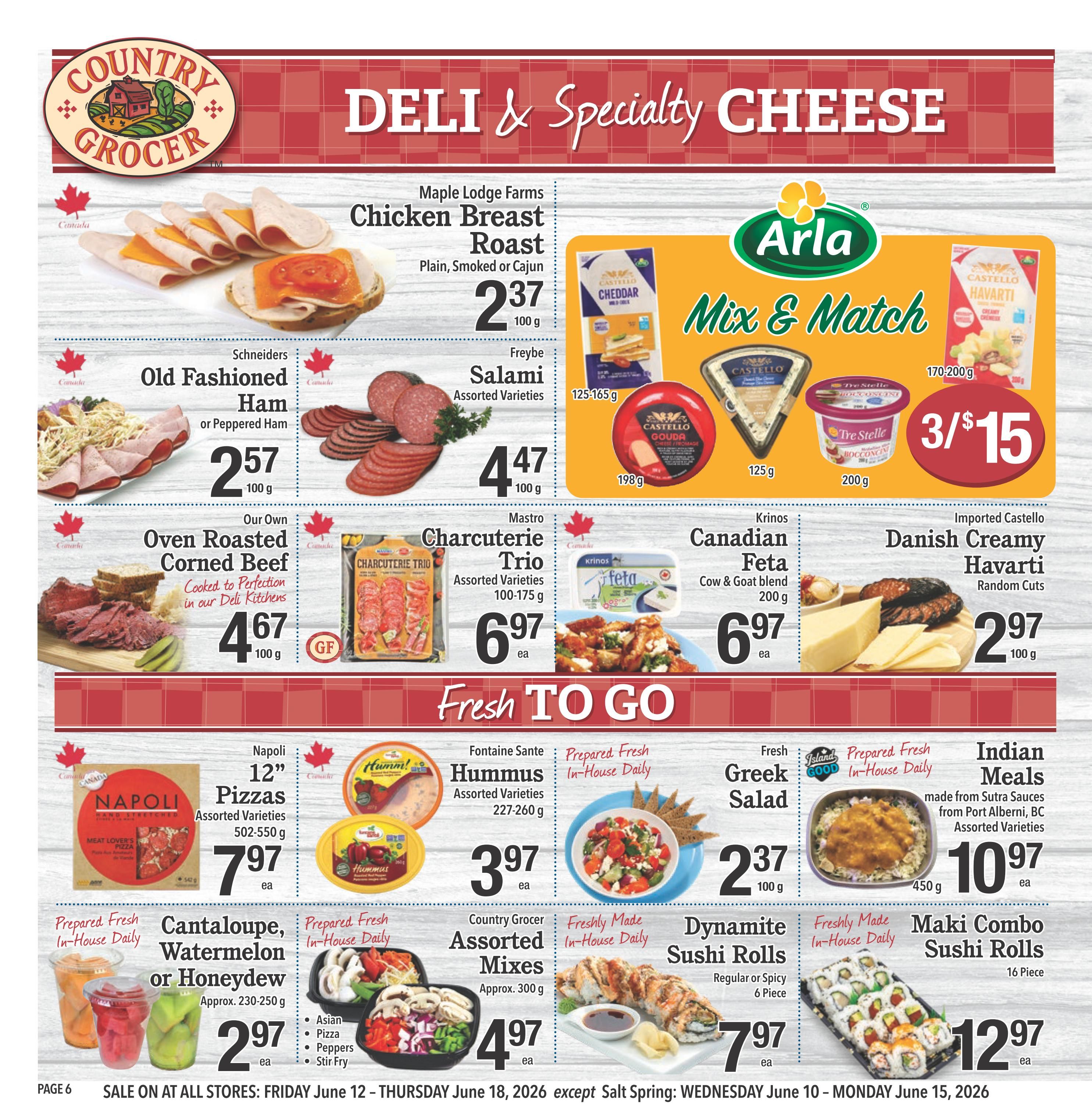 Country Grocer Flyer June 12 to 18