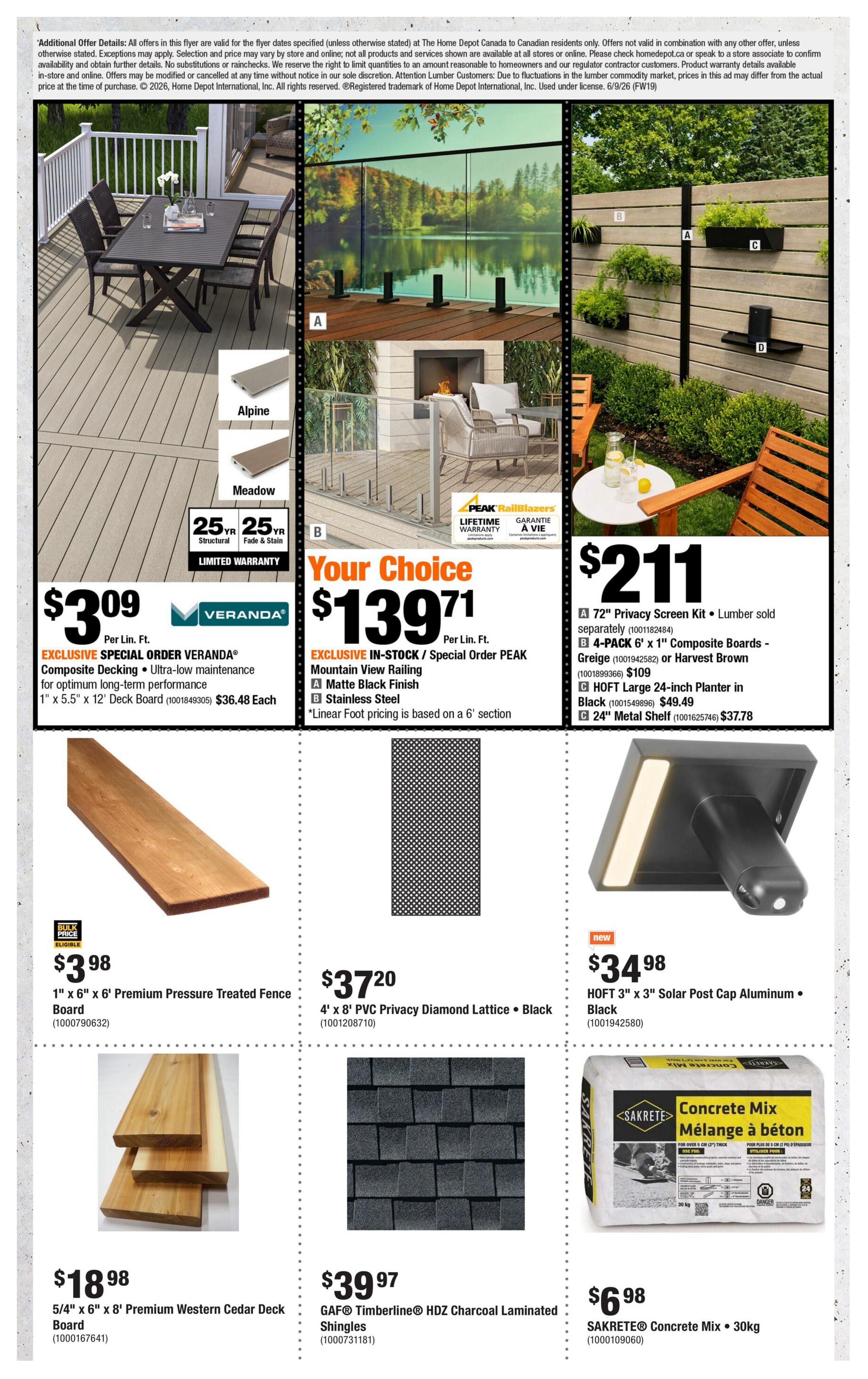 Home Depot (ON) Flyer June 11 to 24