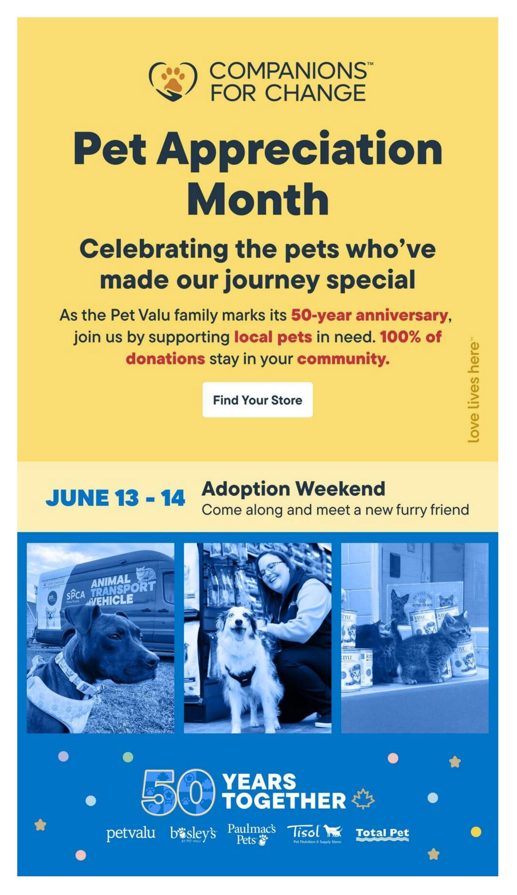 Bosley's by PetValu Flyer June 11 to 24