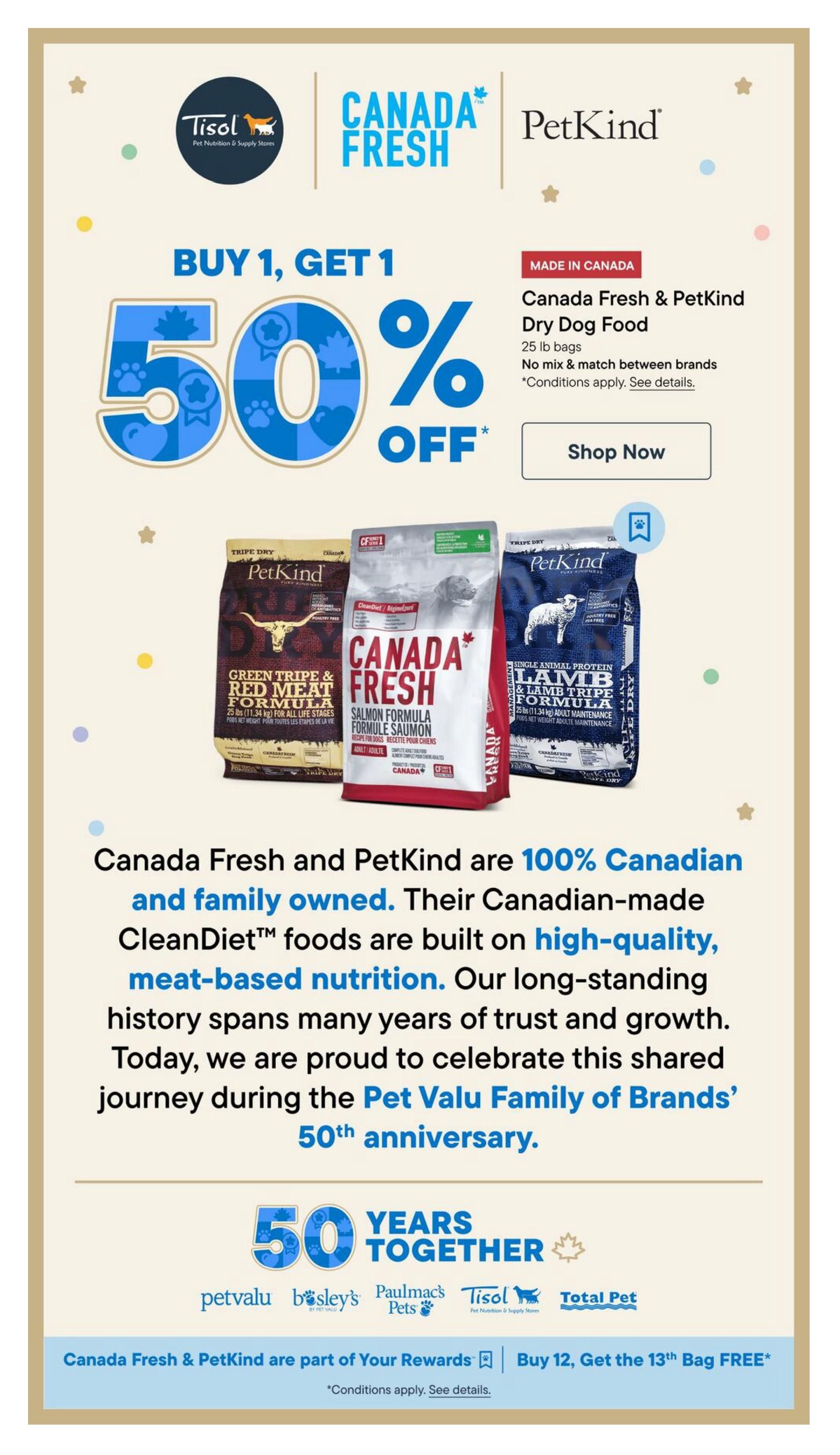 Tisol Pet Nutrition & Supply Stores Flyer June 11 to 24