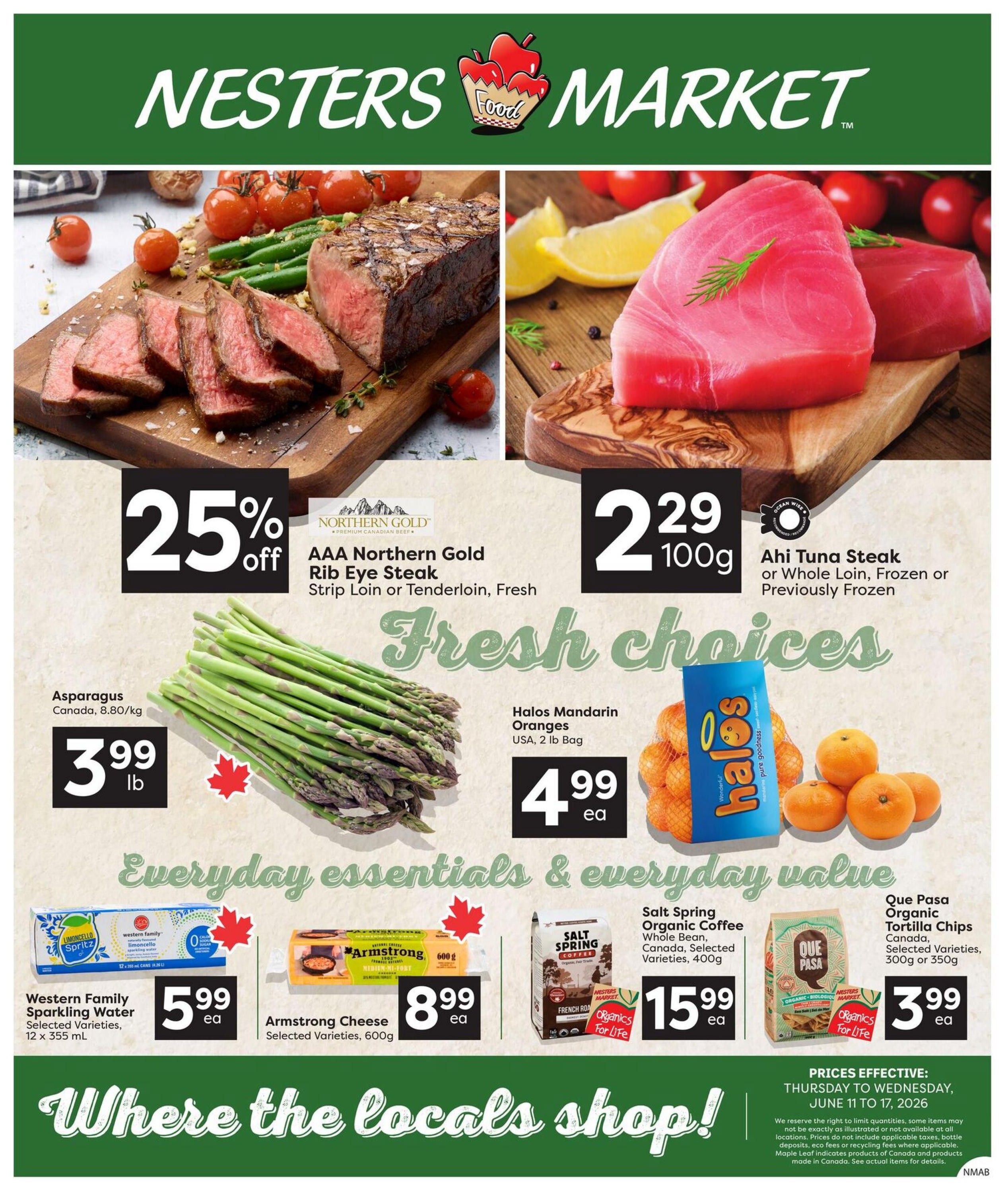 Nesters Market Flyer June 11 to 17