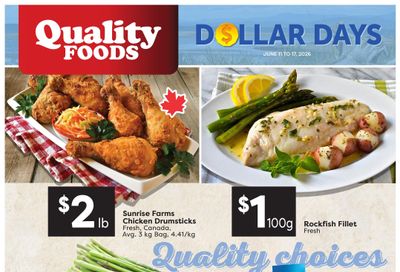 Quality Foods Flyer June 11 to 17