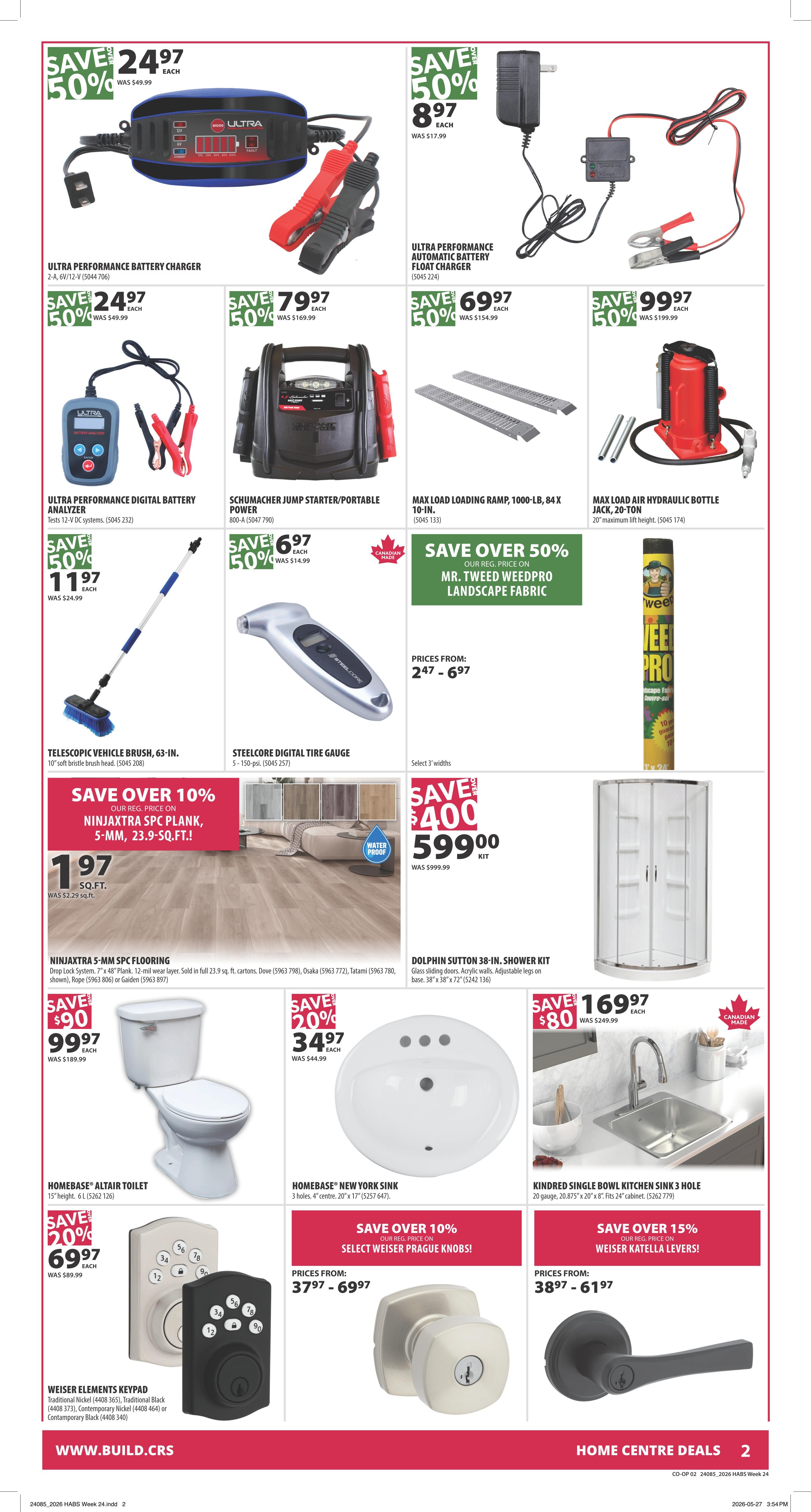 Co-op (West) Home Centre Flyer June 11 to 17