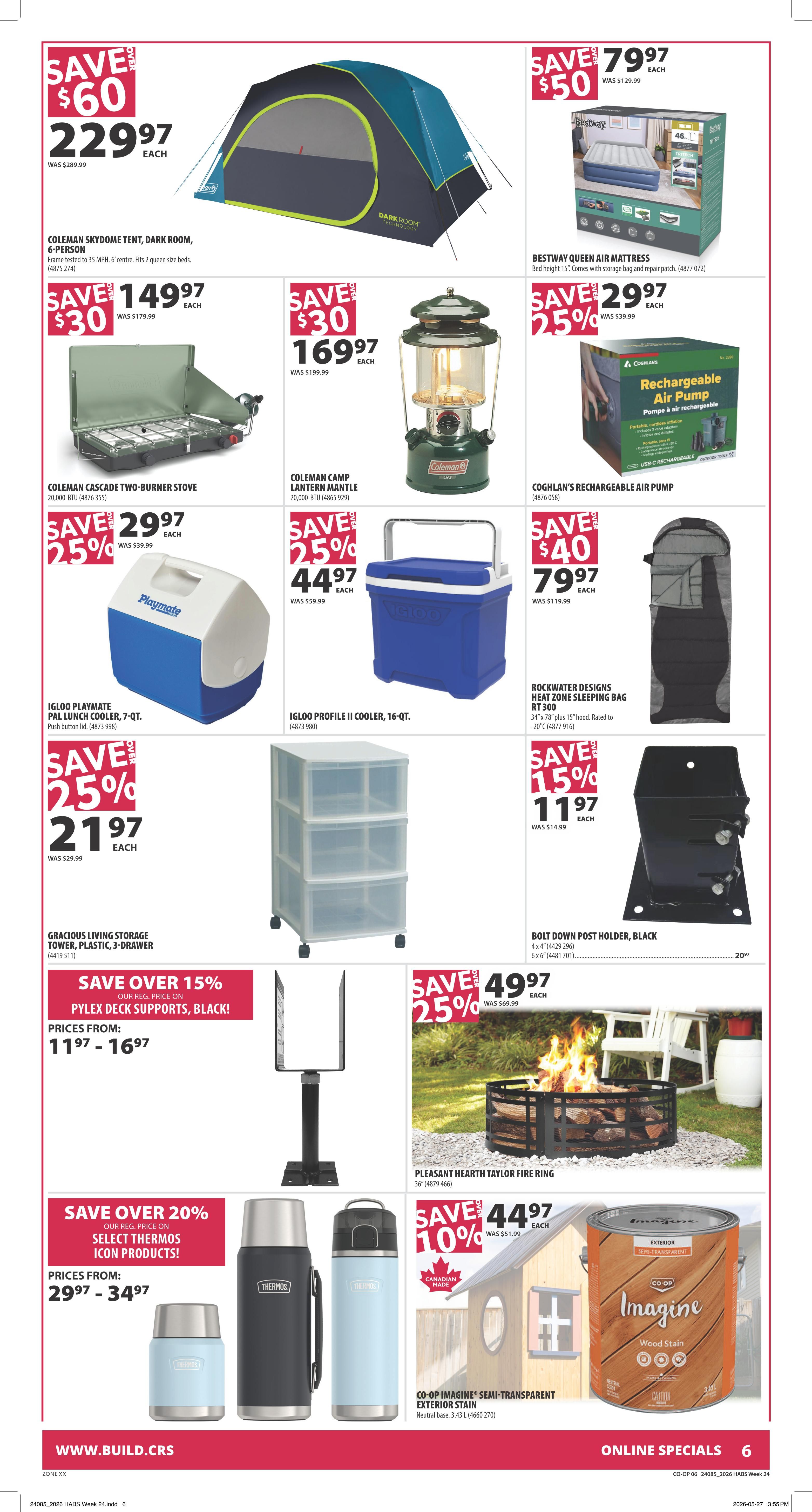 Co-op (West) Home Centre Flyer June 11 to 17