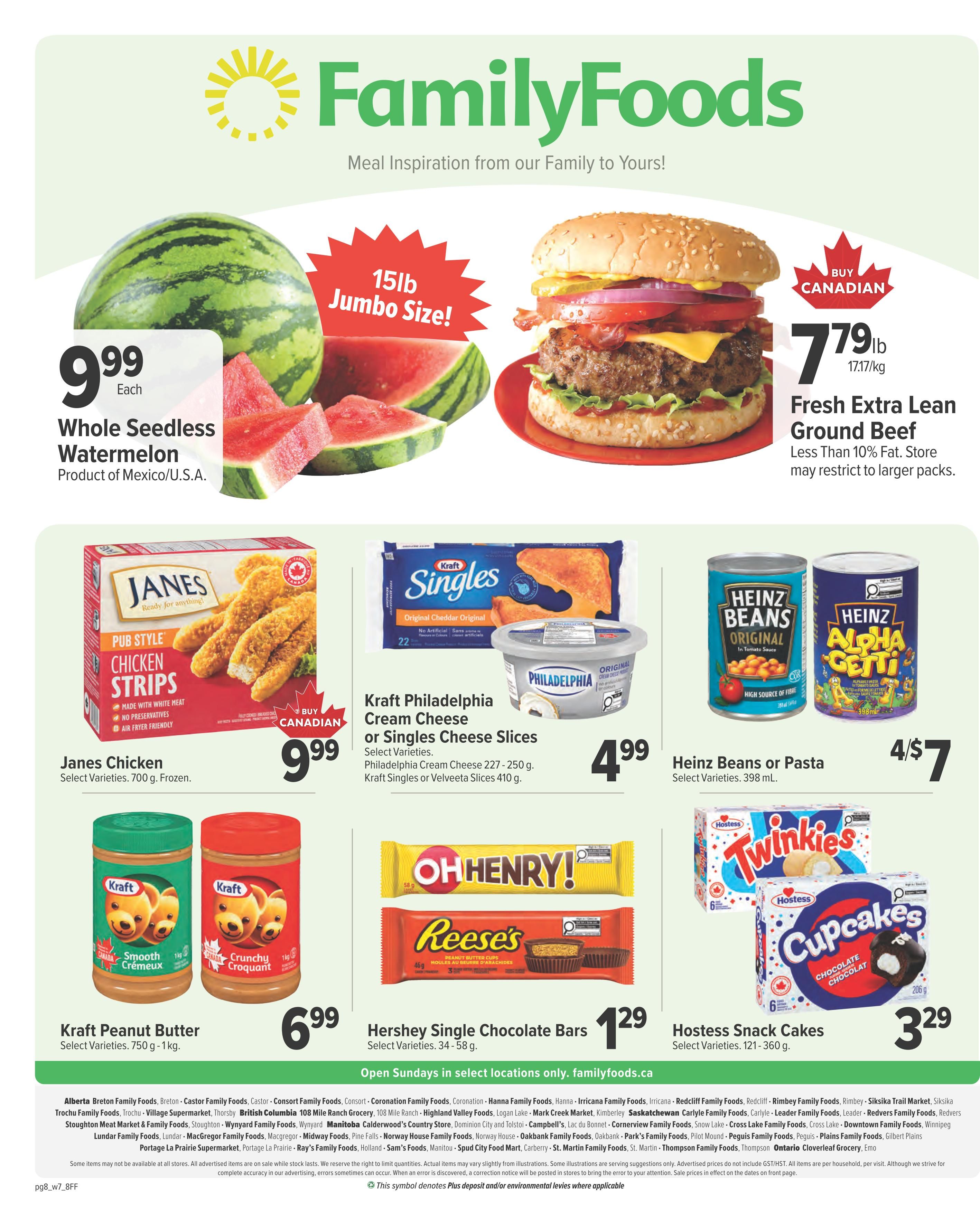 Family Foods Flyer June 11 to 17