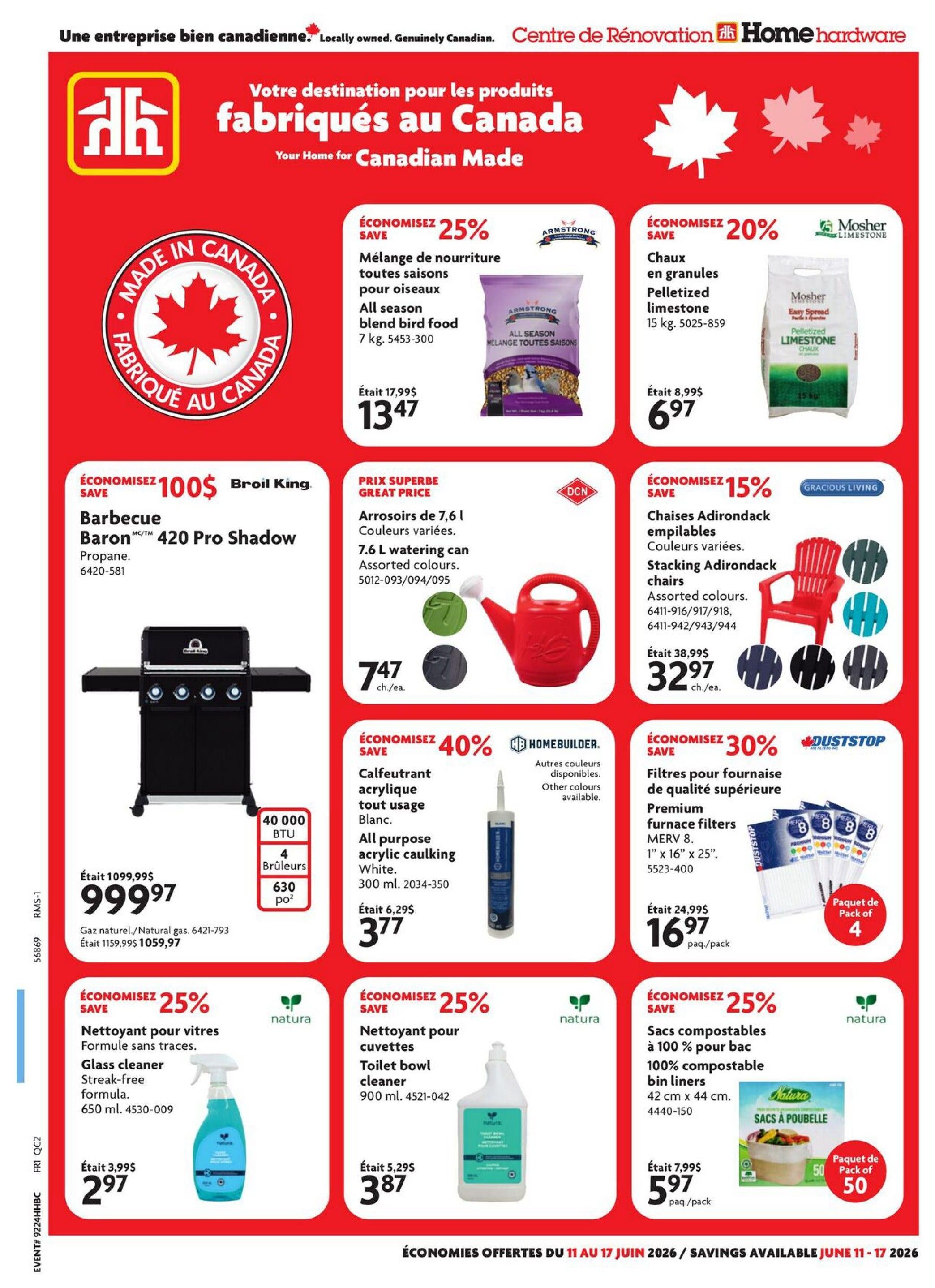 Home Hardware Building Centre (QC) Flyer June 11 to 17