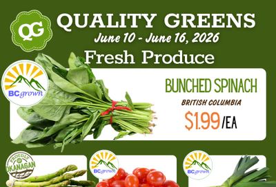 Quality Greens Flyer June 10 to 16