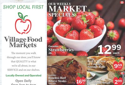 Village Food Markets Flyer June 10 to 16