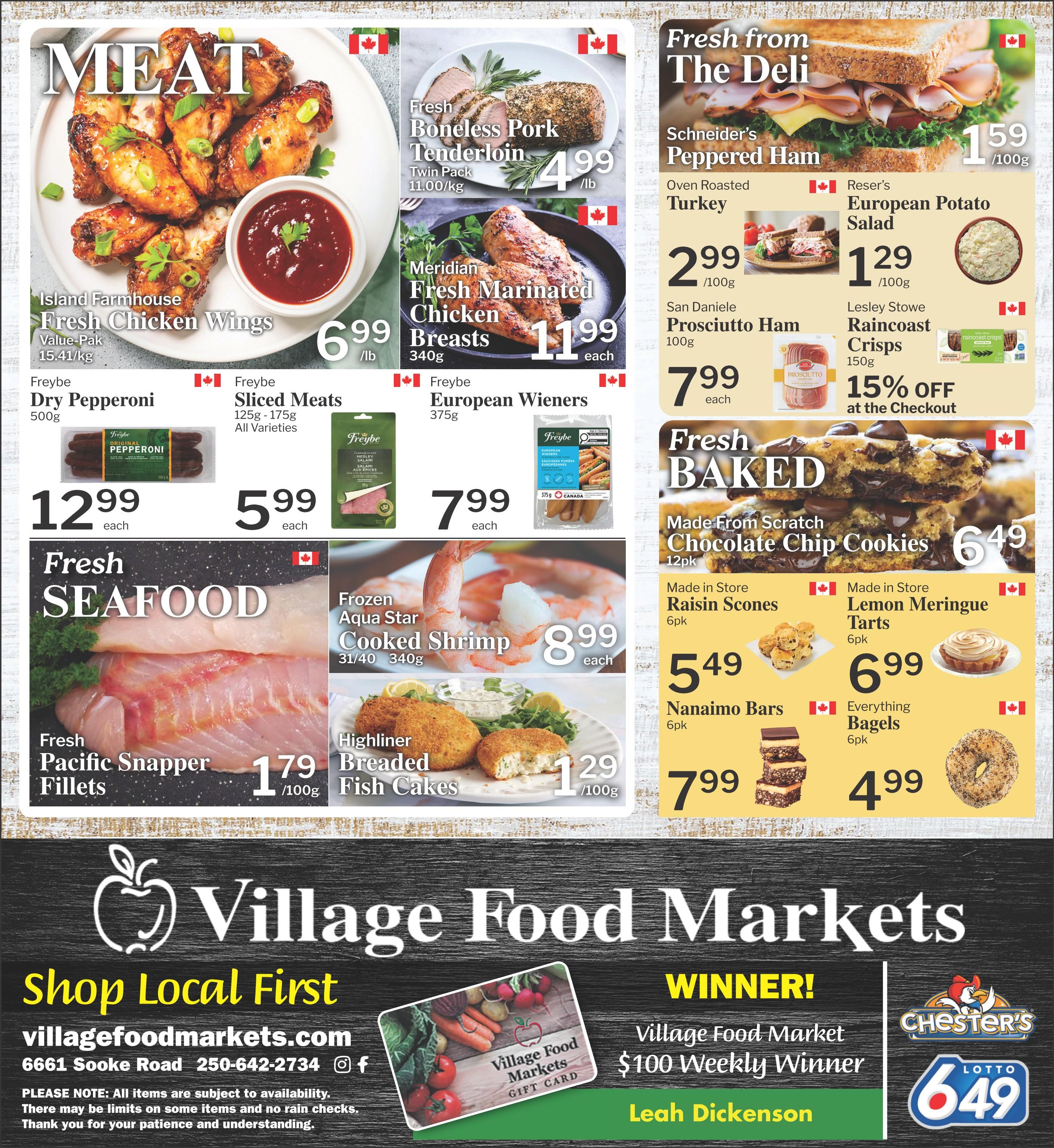Village Food Markets Flyer June 10 to 16