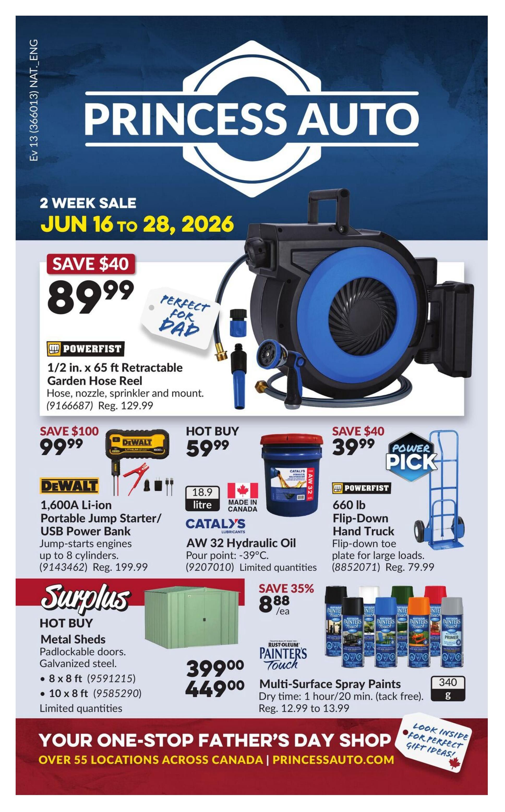 Princess Auto Flyer June 16 to 28