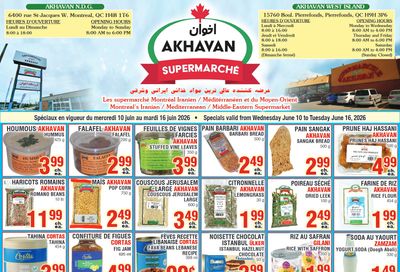 Akhavan Supermarche Flyer June 10 to 16