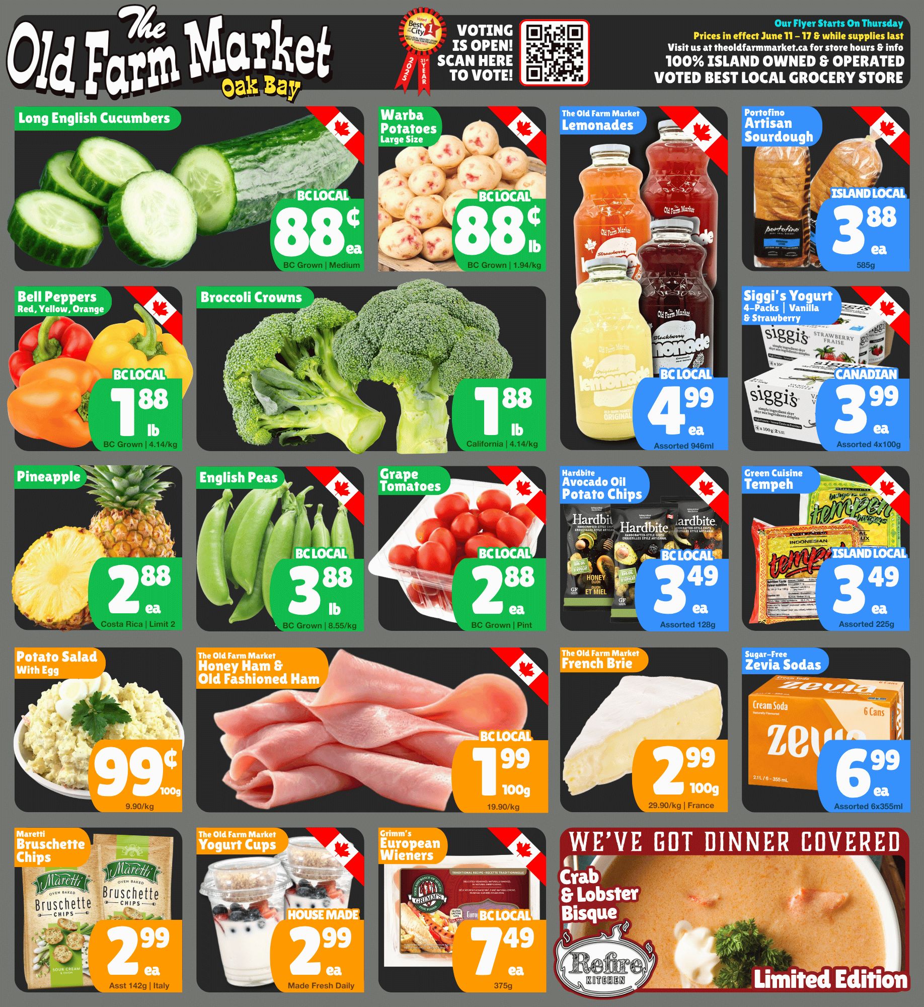 The Old Farm Market (Victoria) Flyer June 11 to 17